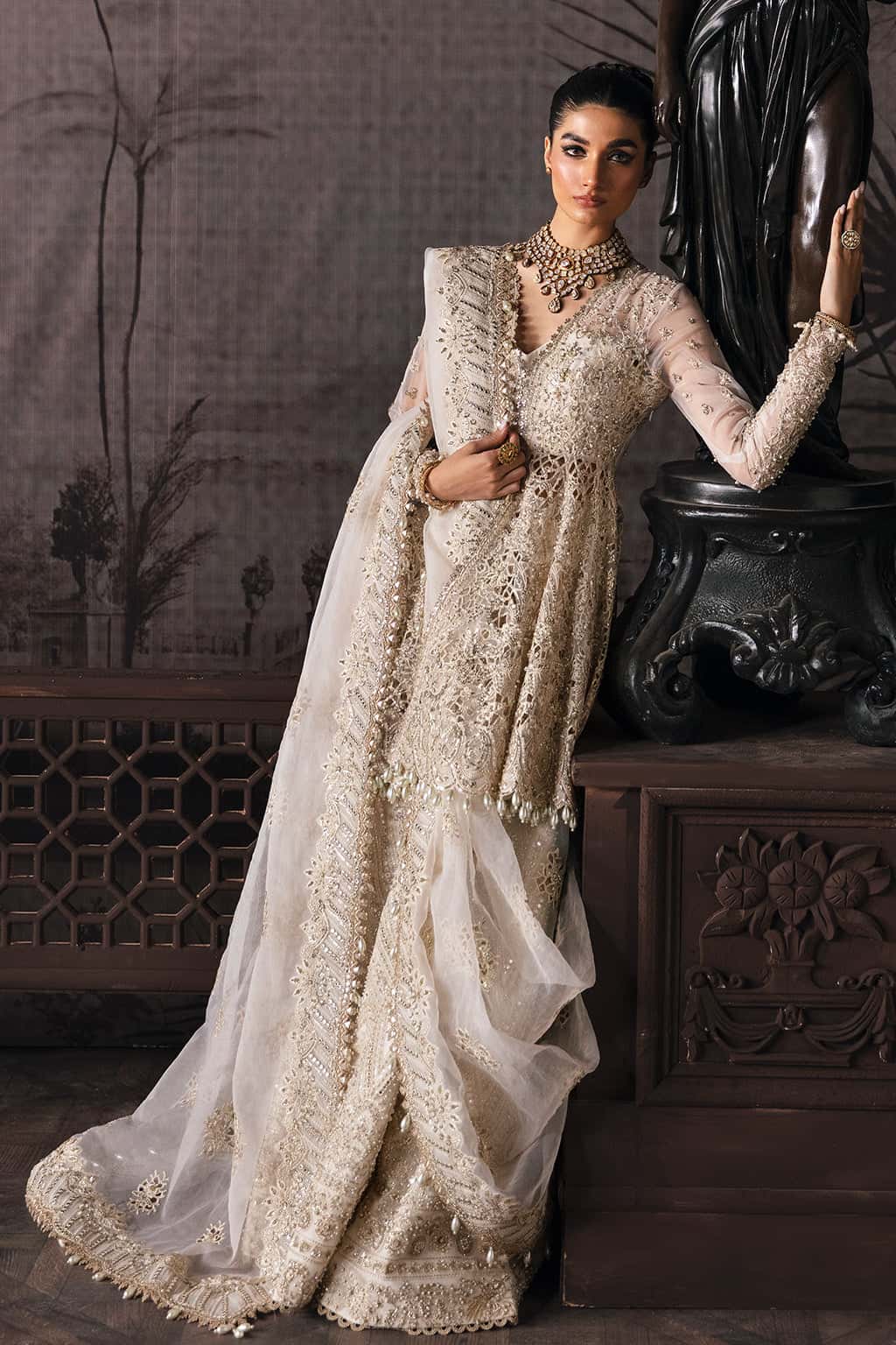 Afrozeh | The Brides 23 | Helena - Pakistani Designer Dress - by Afrozeh | Type: Clothing - 100% Original at Saira Sultan