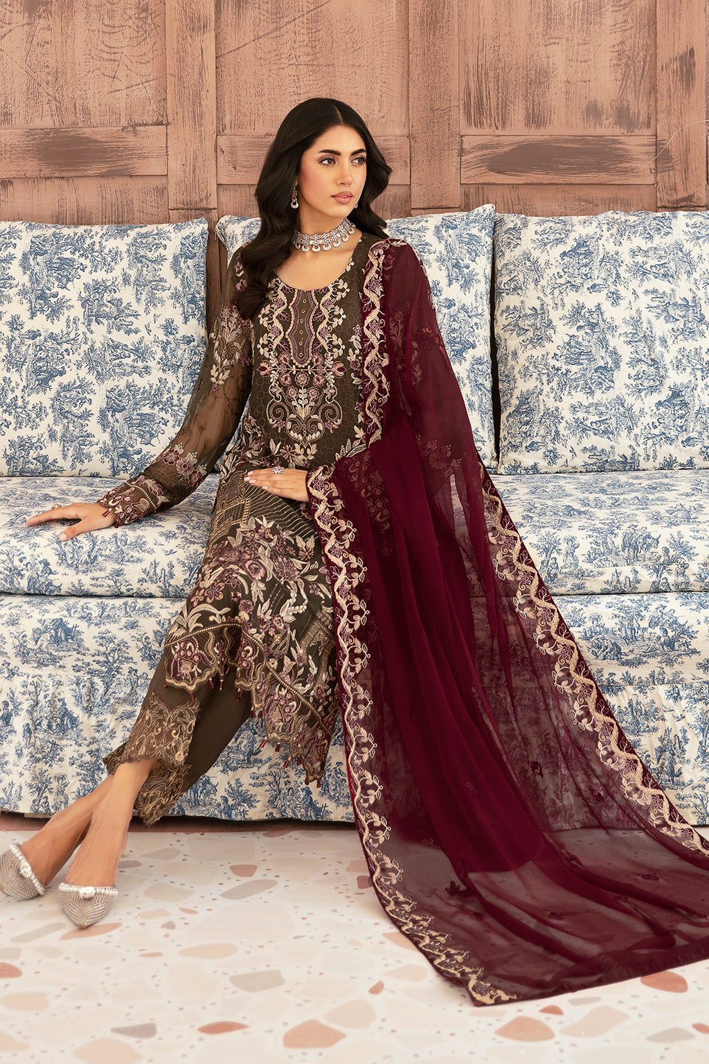 Ramsha | Ramsha Collection | F-2604 - Pakistani Designer Dress - by Ramsha - Type : Ladies Clothes - 100% Original at Saira Sultan