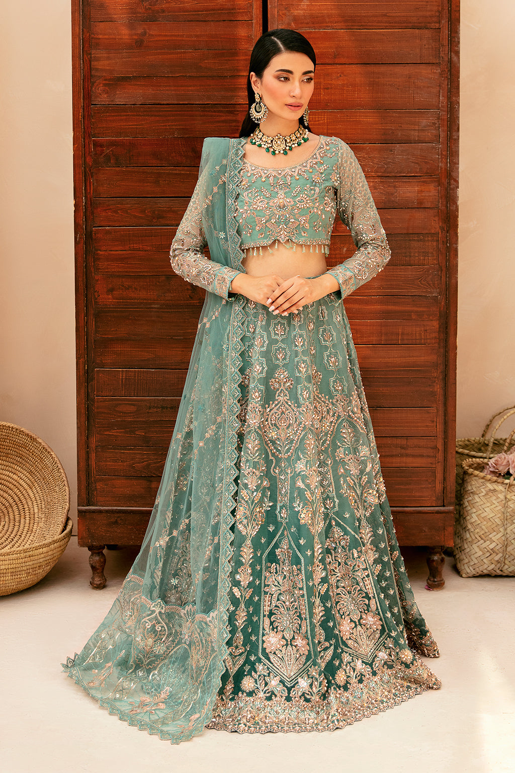 Ramsha | Luxury Wedding Collection | HA-403 - Pakistani Designer Dress - by Ramsha | Type: Formal - 100% Original at Saira Sultan