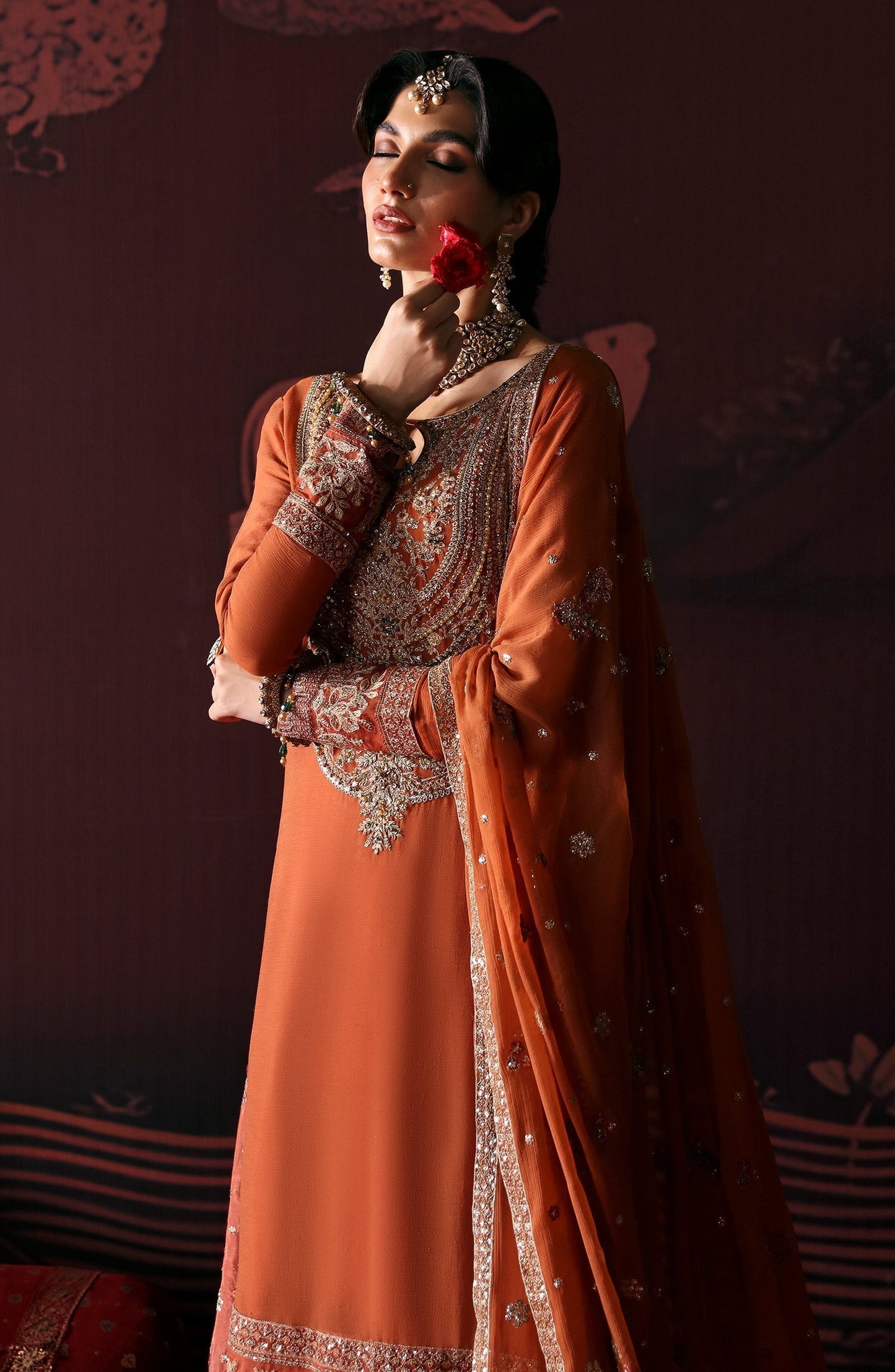Emaan Adeel | Devdas Formals | LEELA - Pakistani Designer Dress - by Emaan Adeel | Type: Formal - 100% Original at Saira Sultan