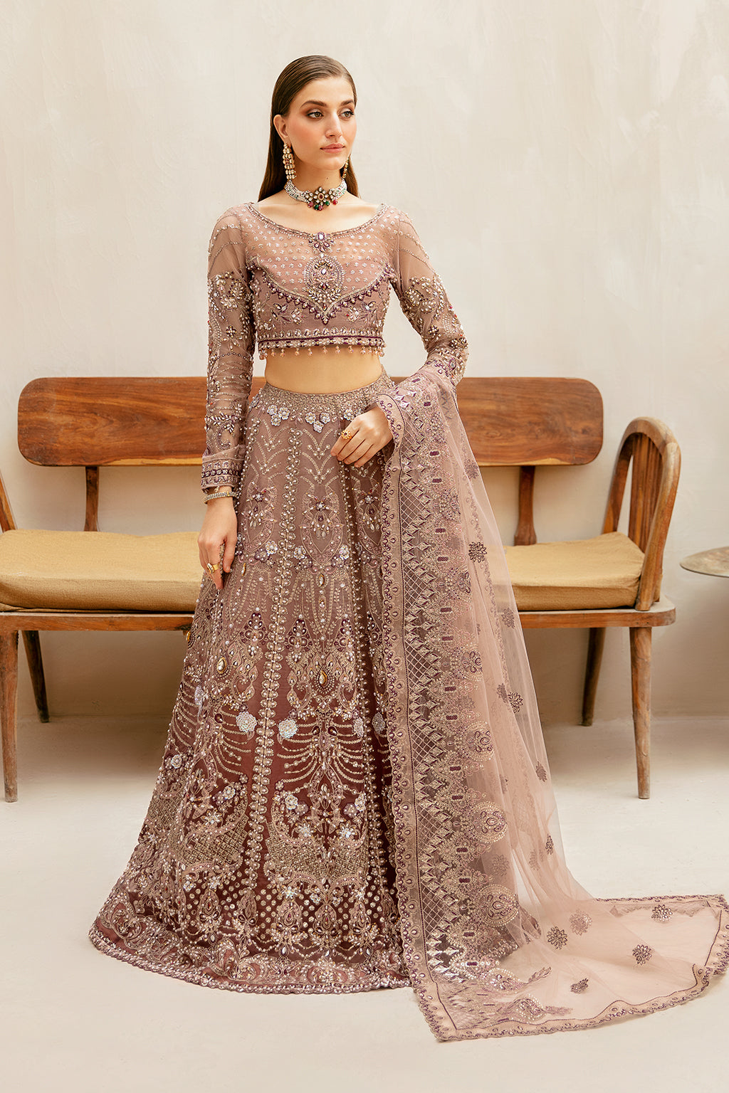 Ramsha | Luxury Wedding Collection | HA-401 - Pakistani Designer Dress - by Ramsha | Type: Formal - 100% Original at Saira Sultan