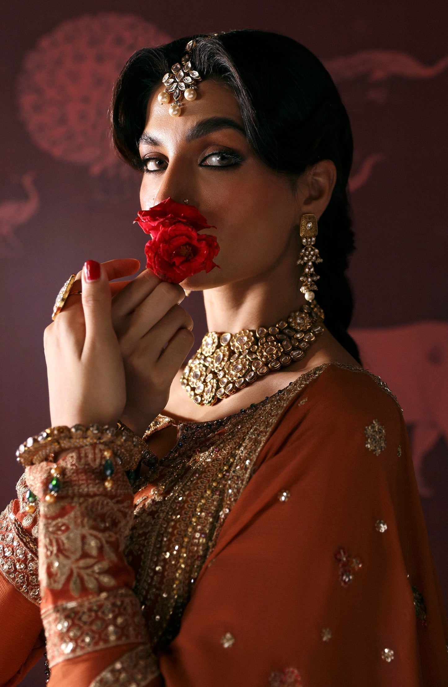 Emaan Adeel | Devdas Formals | LEELA - Pakistani Designer Dress - by Emaan Adeel | Type: Formal - 100% Original at Saira Sultan