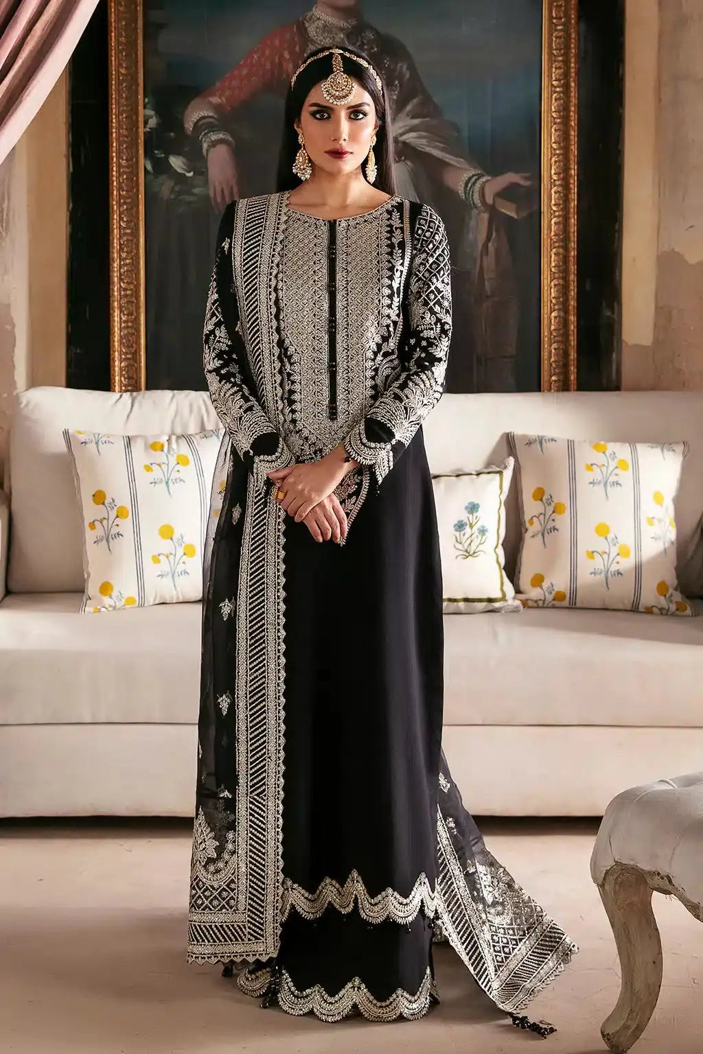 Saad Shaikh | Singhar Festive 23 | Kajal - Pakistani Designer Dress - by Saad Shaikh | Type: Formal - 100% Original at Saira Sultan