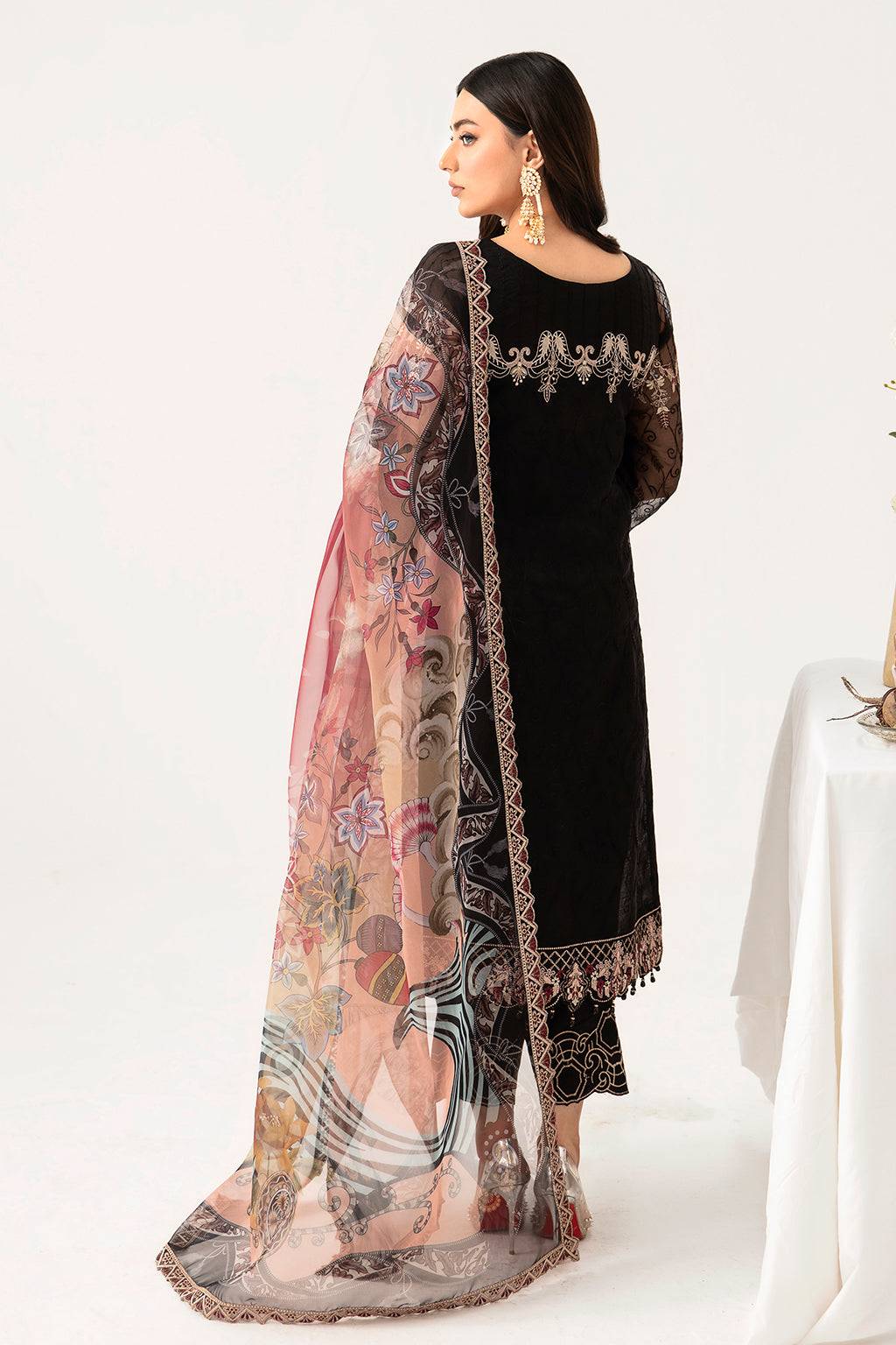 Ramsha | Minhal Organza Collection | M-1105 - Pakistani Designer Dress - by Ramsha | Type: Formal - 100% Original at Saira Sultan