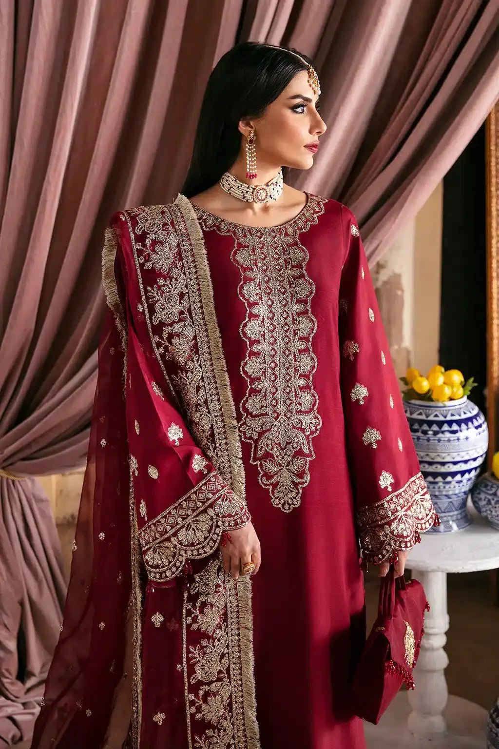 Saad Shaikh | Singhar Festive 23 | Raqs - Pakistani Designer Dress - by Saad Shaikh | Type: Formal - 100% Original at Saira Sultan