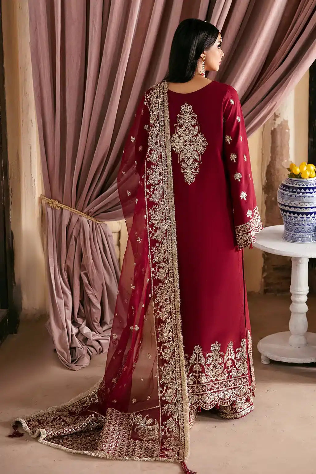 Saad Shaikh | Singhar Festive 23 | Raqs - Pakistani Designer Dress - by Saad Shaikh | Type: Formal - 100% Original at Saira Sultan