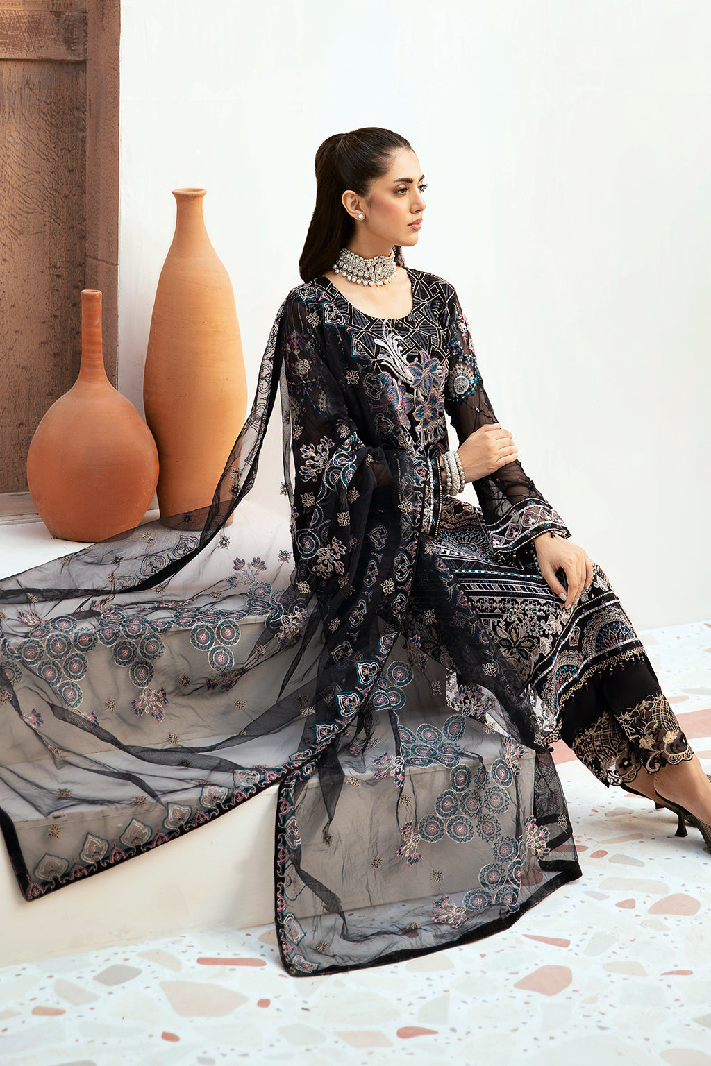 Ramsha | Ramsha Collection | F-2606 - Pakistani Designer Dress - by Ramsha - Type : Ladies Clothes - 100% Original at Saira Sultan