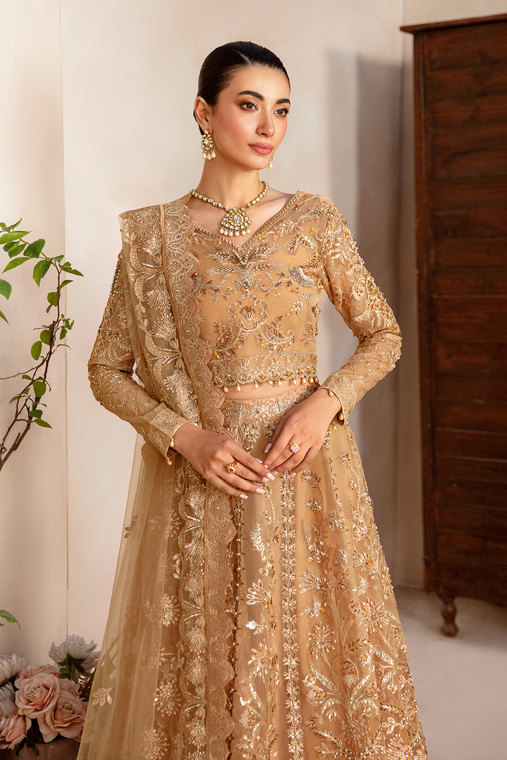 Ramsha | Luxury Wedding Collection | HB-404 - Pakistani Designer Dress - by Ramsha | Type: Formal - 100% Original at Saira Sultan