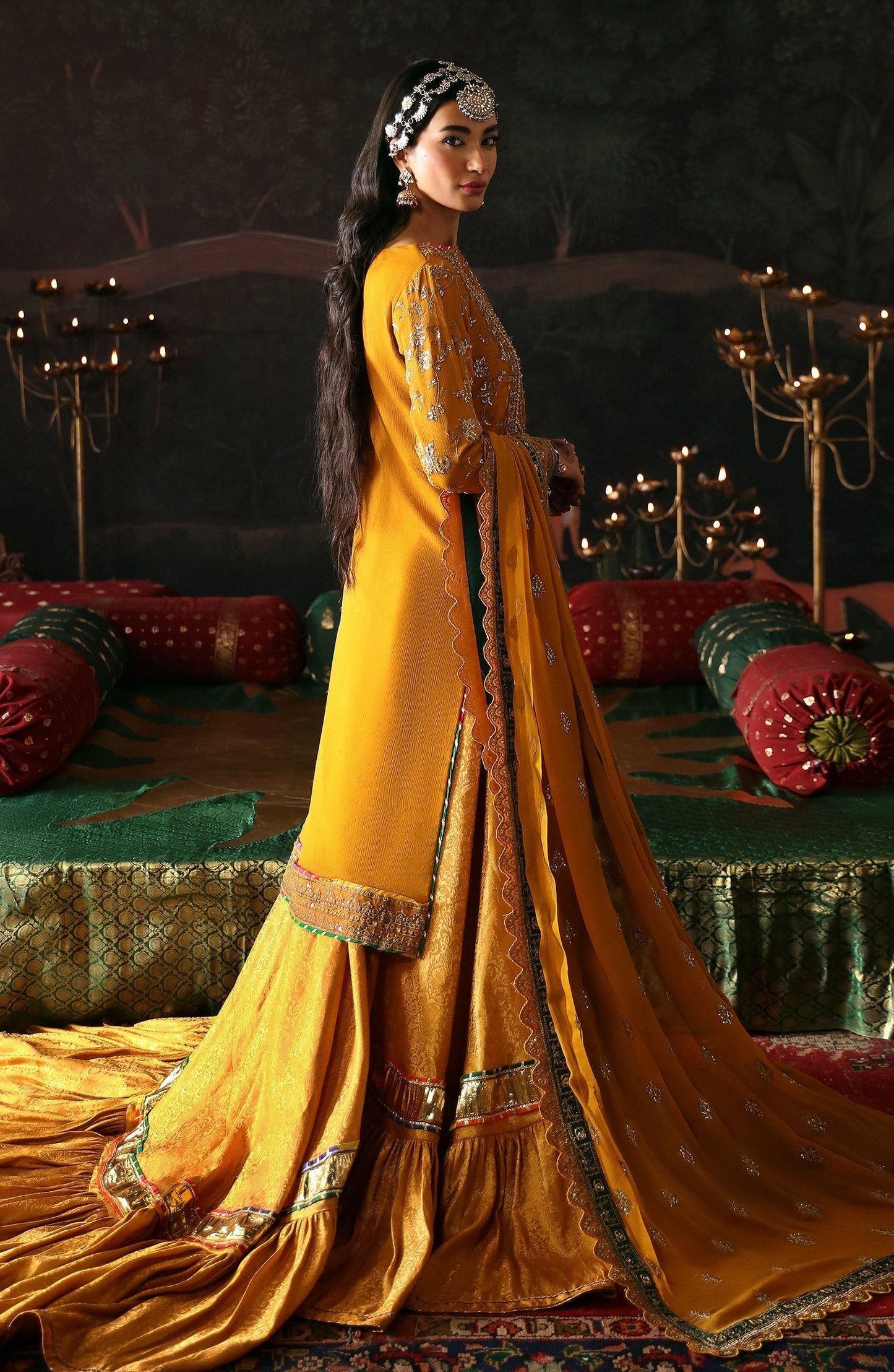 Emaan Adeel | Devdas Formals | ROSHAN JAHAN - Pakistani Designer Dress - by Emaan Adeel | Type: Formal - 100% Original at Saira Sultan