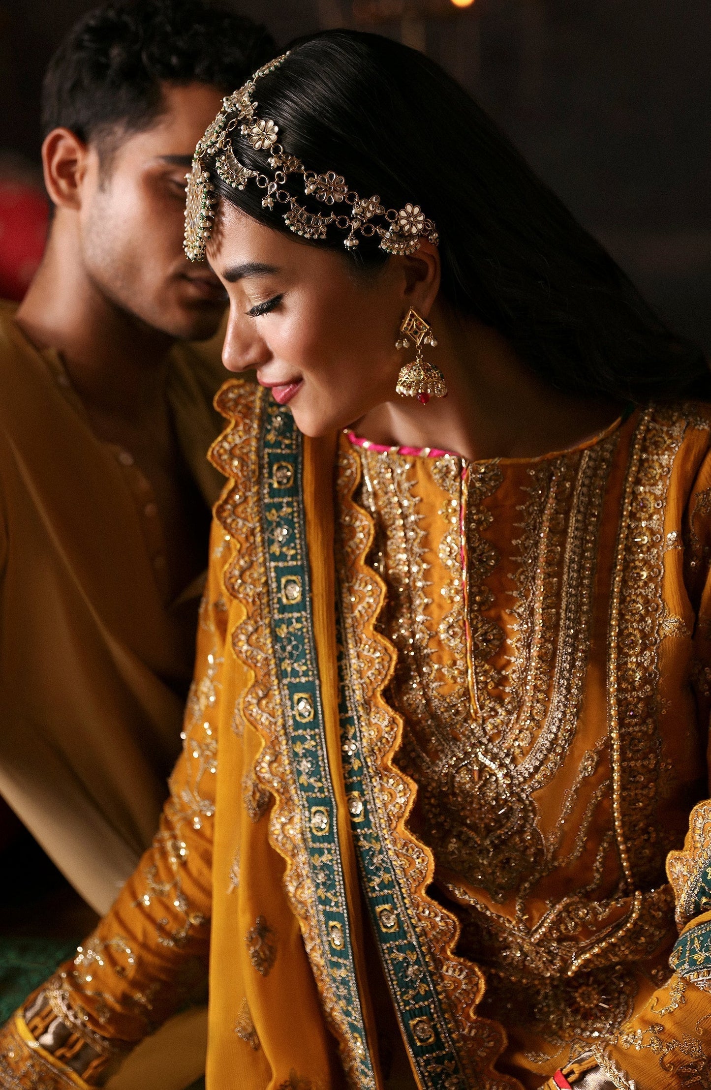 Emaan Adeel | Devdas Formals | ROSHAN JAHAN - Pakistani Designer Dress - by Emaan Adeel | Type: Formal - 100% Original at Saira Sultan