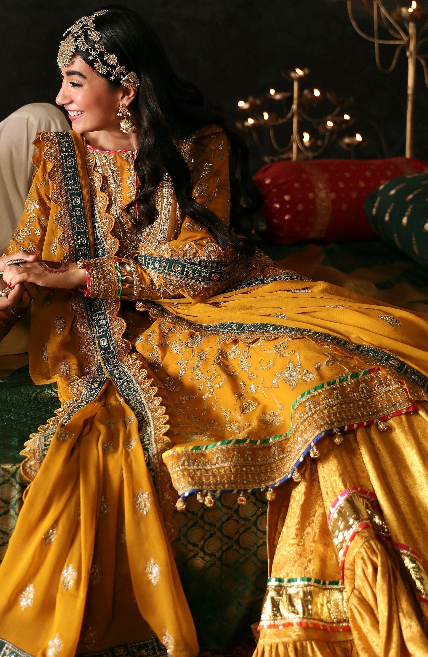 Emaan Adeel | Devdas Formals | ROSHAN JAHAN - Pakistani Designer Dress - by Emaan Adeel | Type: Formal - 100% Original at Saira Sultan