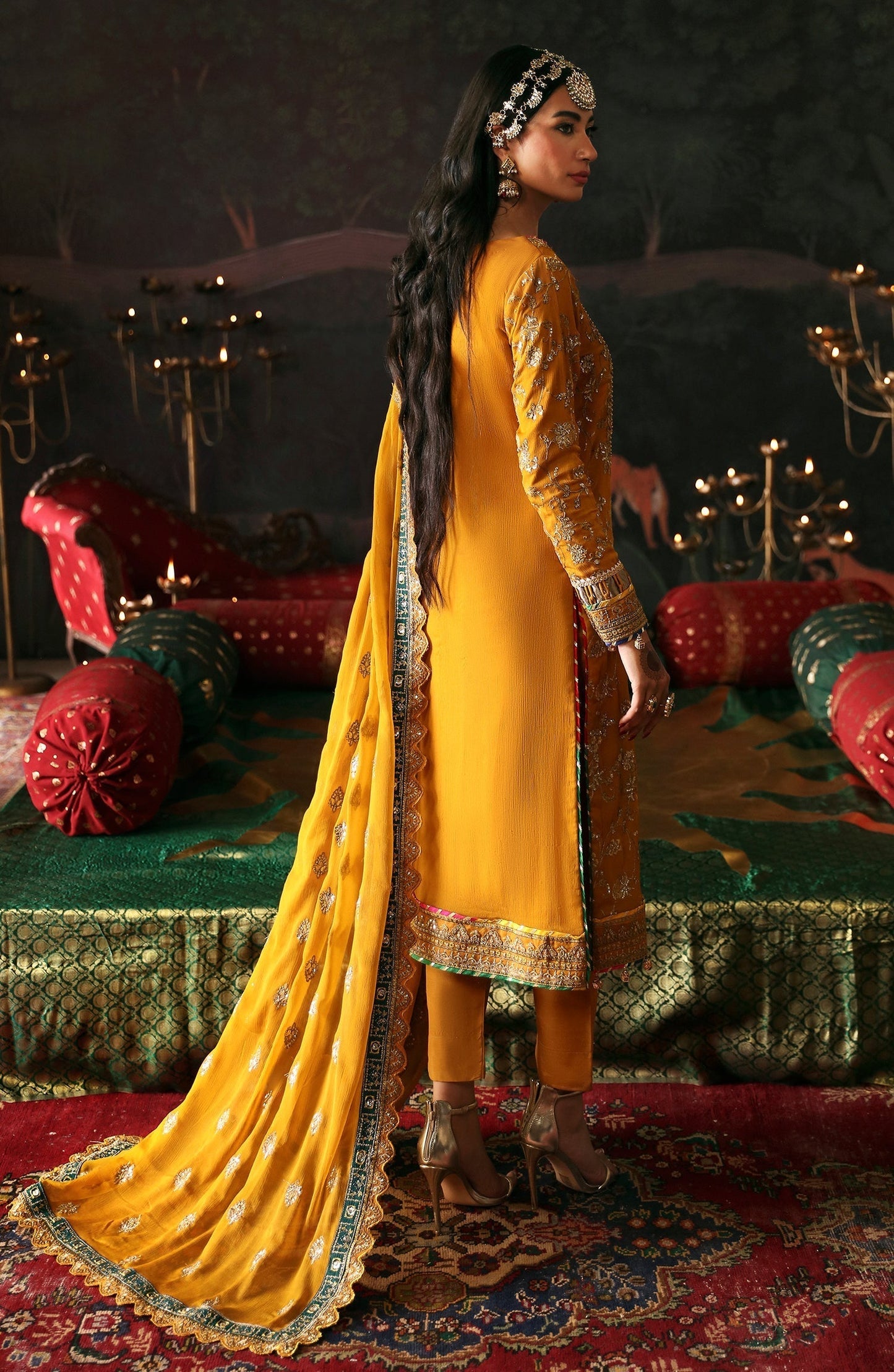 Emaan Adeel | Devdas Formals | ROSHAN JAHAN - Pakistani Designer Dress - by Emaan Adeel | Type: Formal - 100% Original at Saira Sultan