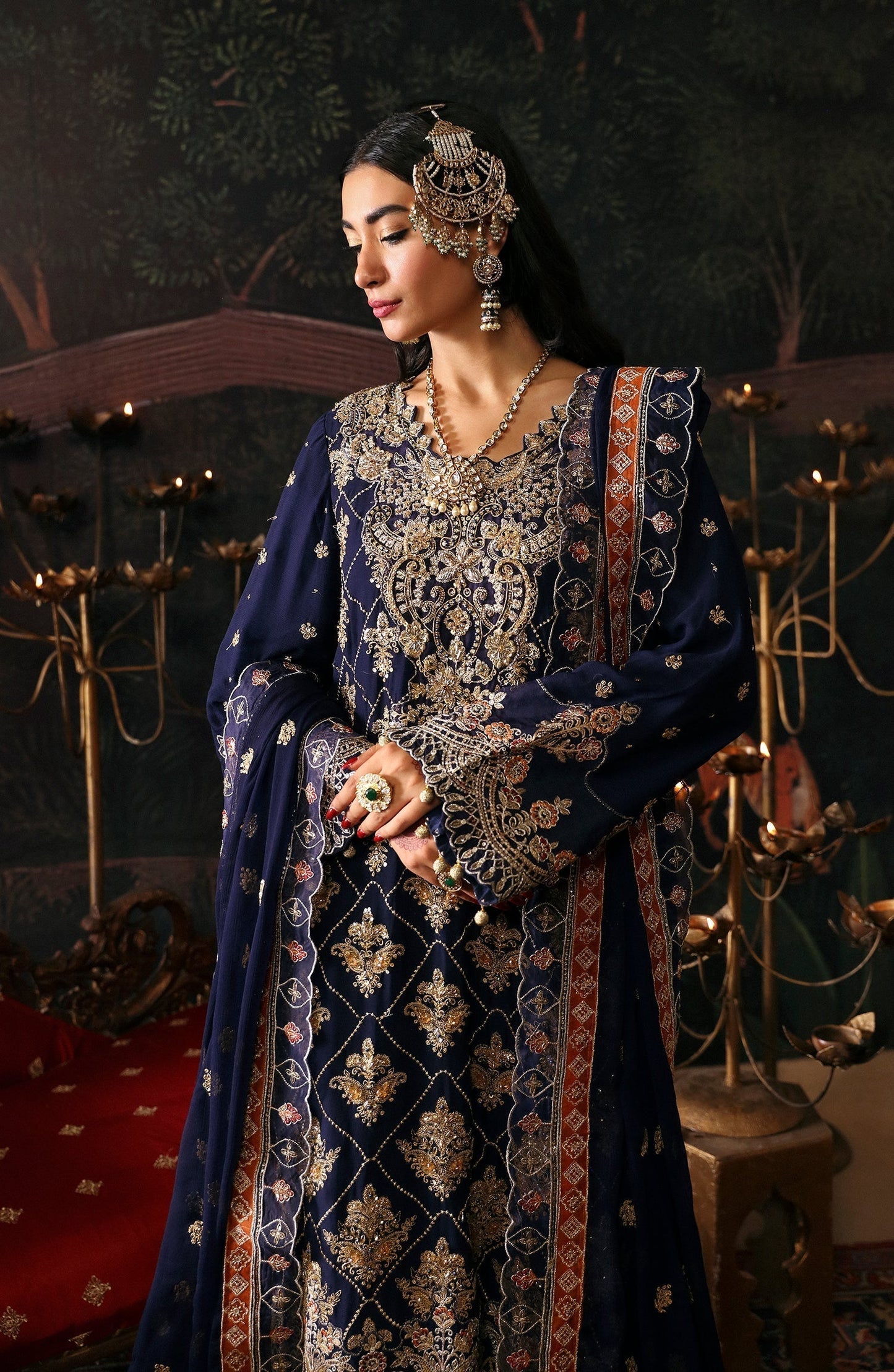 Emaan Adeel | Devdas Formals | NAZGUL - Pakistani Designer Dress - by Emaan Adeel | Type: Formal - 100% Original at Saira Sultan