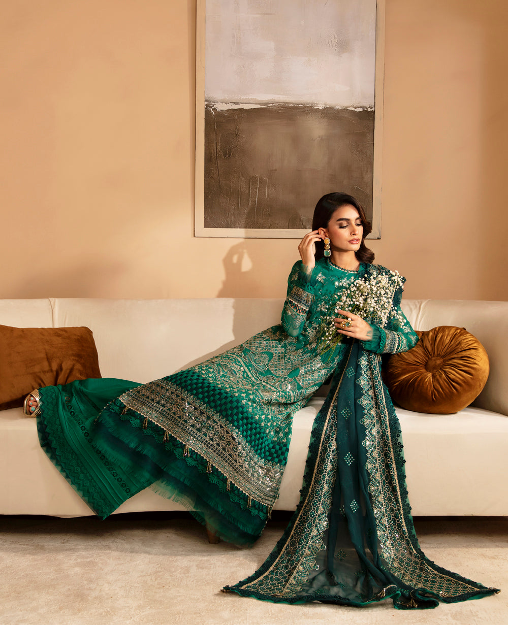 Xenia Formals | Raahi Luxury Formals | MIRAI - Pakistani Designer Dress - by Xenia Formals | Type: Formal - 100% Original at Saira Sultan