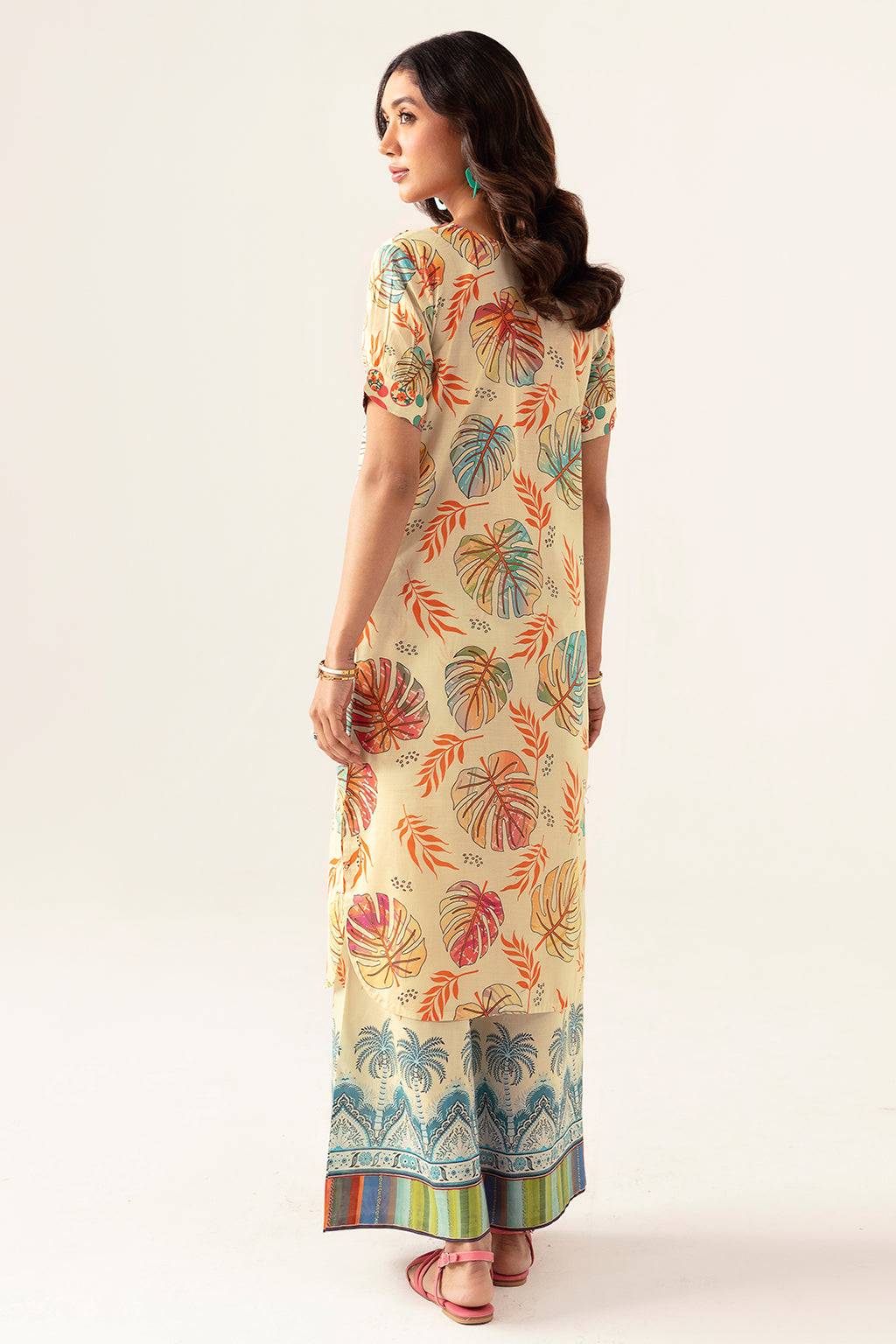 Ramsha | Pinted Lawn | RP-107 - Pakistani Designer Dress - by Ramsha | Type: Casuals - 100% Original at Saira Sultan