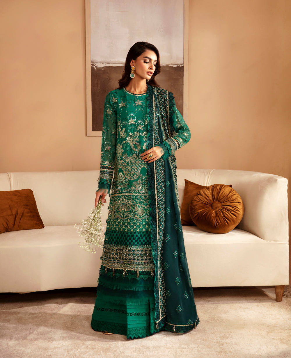 Xenia Formals | Raahi Luxury Formals | MIRAI - Pakistani Designer Dress - by Xenia Formals | Type: Formal - 100% Original at Saira Sultan
