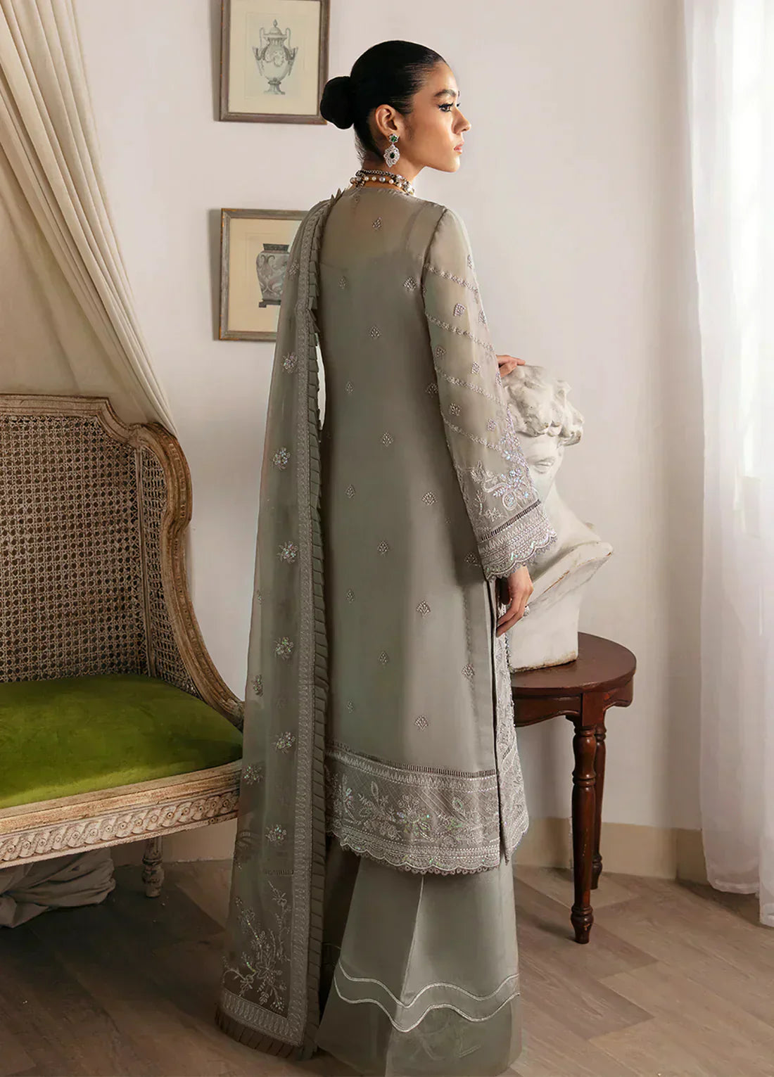 Gulaal | Embroidered Chiffon 23 | Sirena - Pakistani Designer Dress - by Gulaal | Type: Formal - 100% Original at Saira Sultan