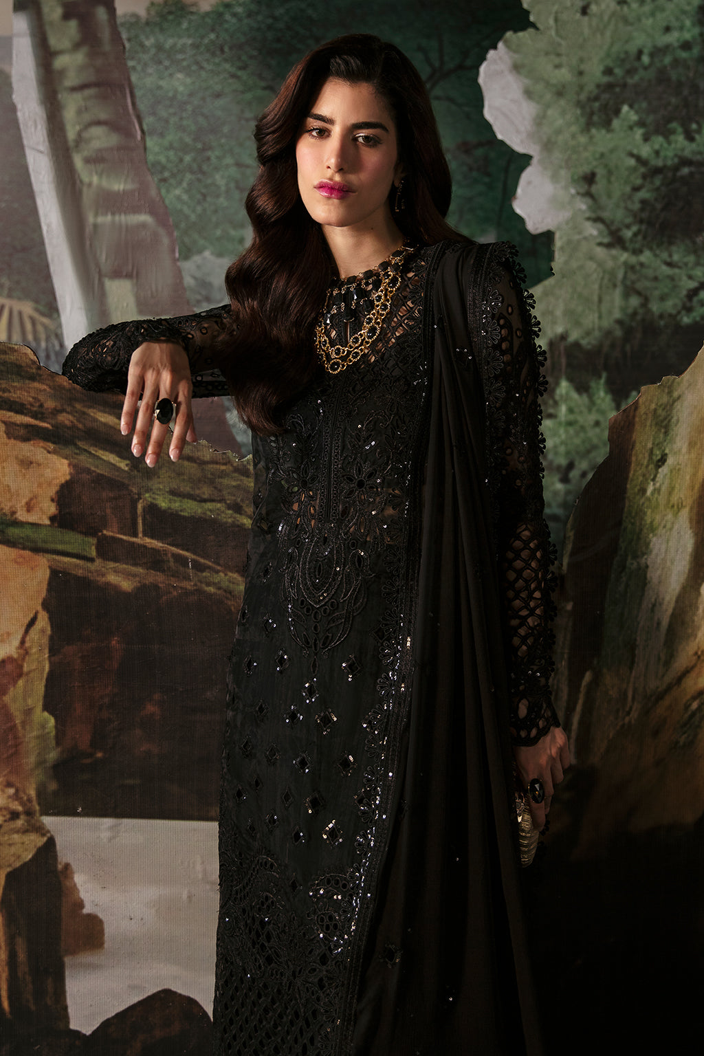 Afrozeh | La Fuchsia Festive 24 | Camilla - Pakistani Designer Dress - by Afrozeh | Type: Formal - 100% Original at Saira Sultan