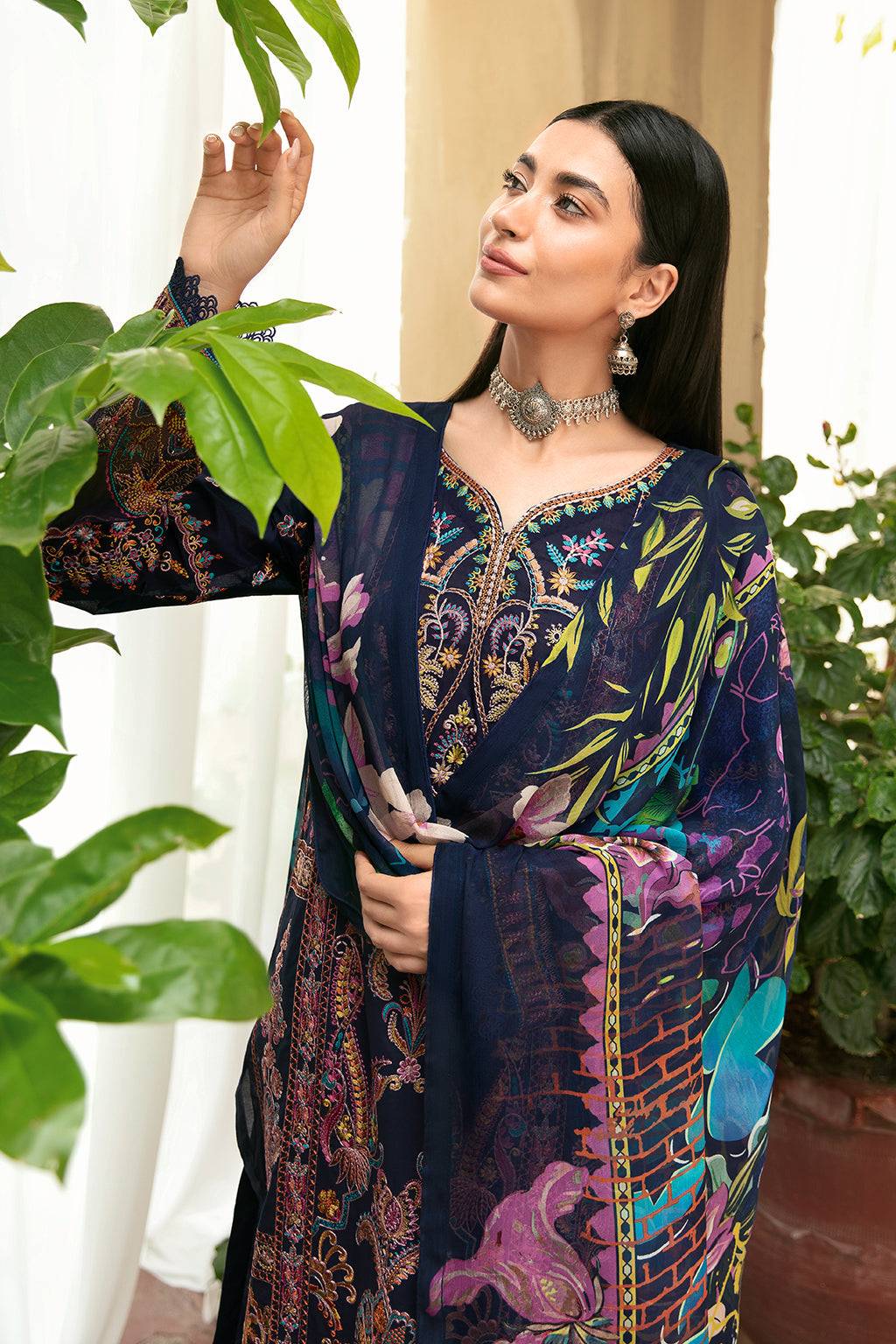 Ramsha | Luxury Lawn 24 | L-802 - Pakistani Designer Dress - by Ramsha | Type: Casuals - 100% Original at Saira Sultan