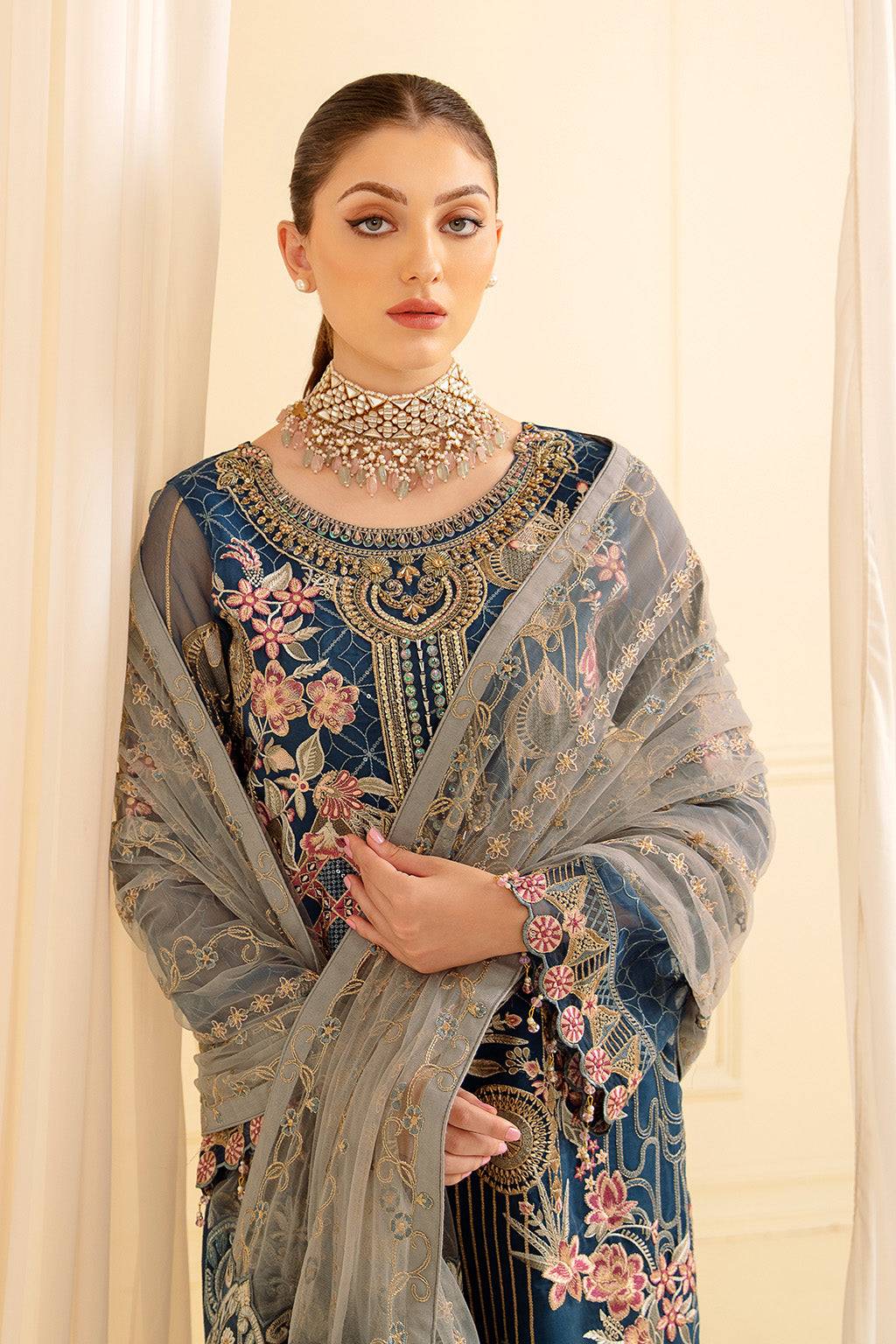 Ramsha | Minhal Organza Collection | M-701 - Pakistani Designer Dress - by Ramsha | Type: Formal - 100% Original at Saira Sultan