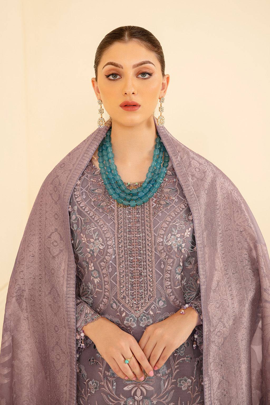 Ramsha | Minhal Organza Collection | M-709 - Pakistani Designer Dress - by Ramsha | Type: Formal - 100% Original at Saira Sultan