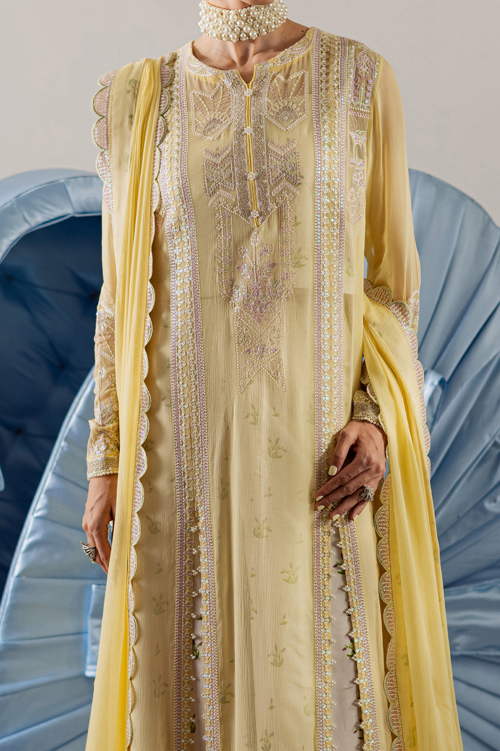 Vanya | Power Palettes | PP-05 - Pakistani Designer Dress - by Vanya - Type : Ladies Clothes - 100% Original at Saira Sultan