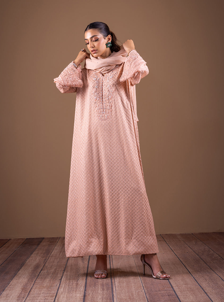 Zainab Chottani | Semi Formals | SPECTACULAR PINK BLING - Pakistani Designer Dress - by Zainab Chottani | Type: Formal - 100% Original at Saira Sultan