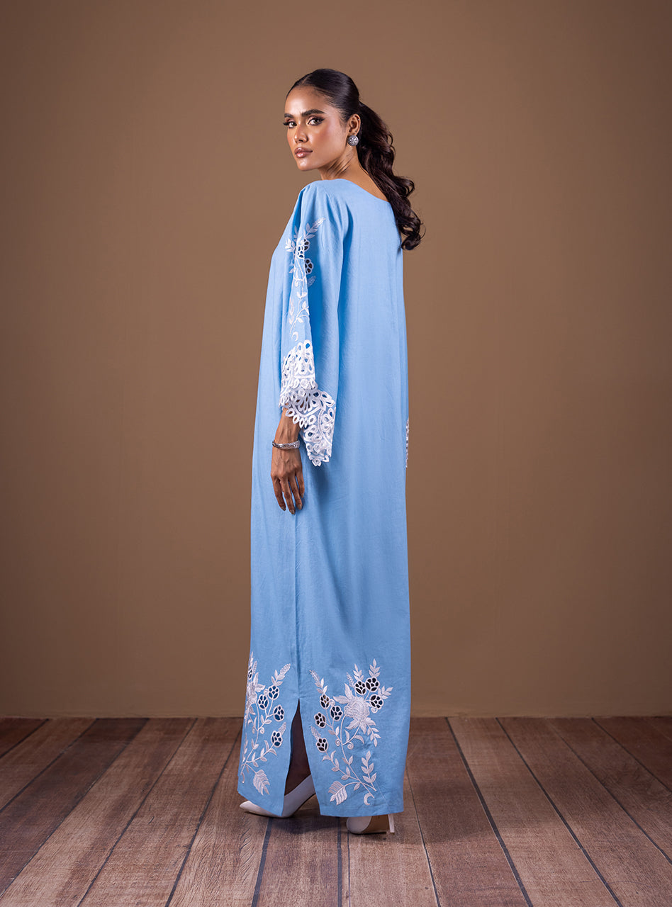 Zainab Chottani | Semi Formals | TIMELESS BLUE - Pakistani Designer Dress - by Zainab Chottani | Type: Formal - 100% Original at Saira Sultan