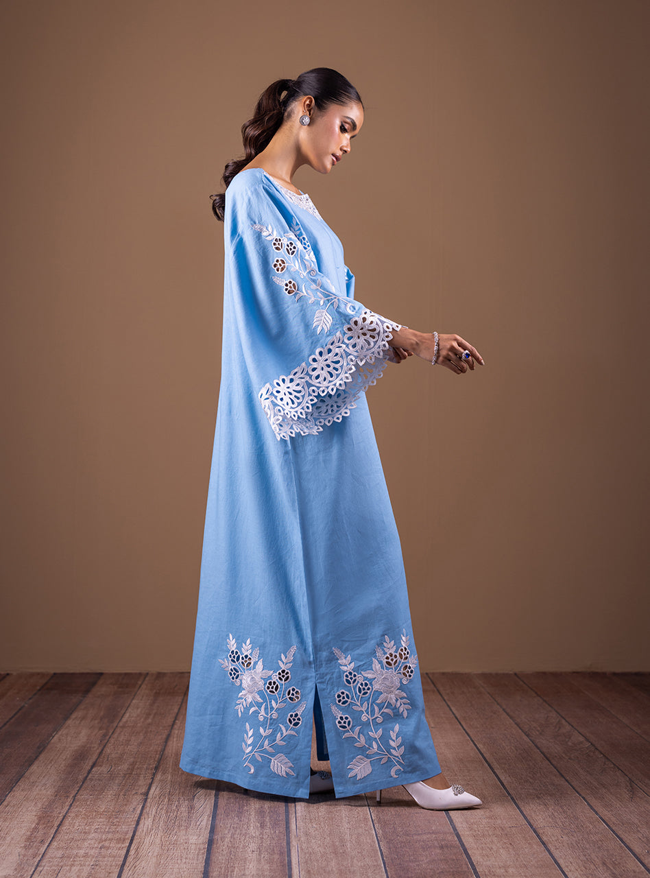 Zainab Chottani | Semi Formals | TIMELESS BLUE - Pakistani Designer Dress - by Zainab Chottani | Type: Formal - 100% Original at Saira Sultan