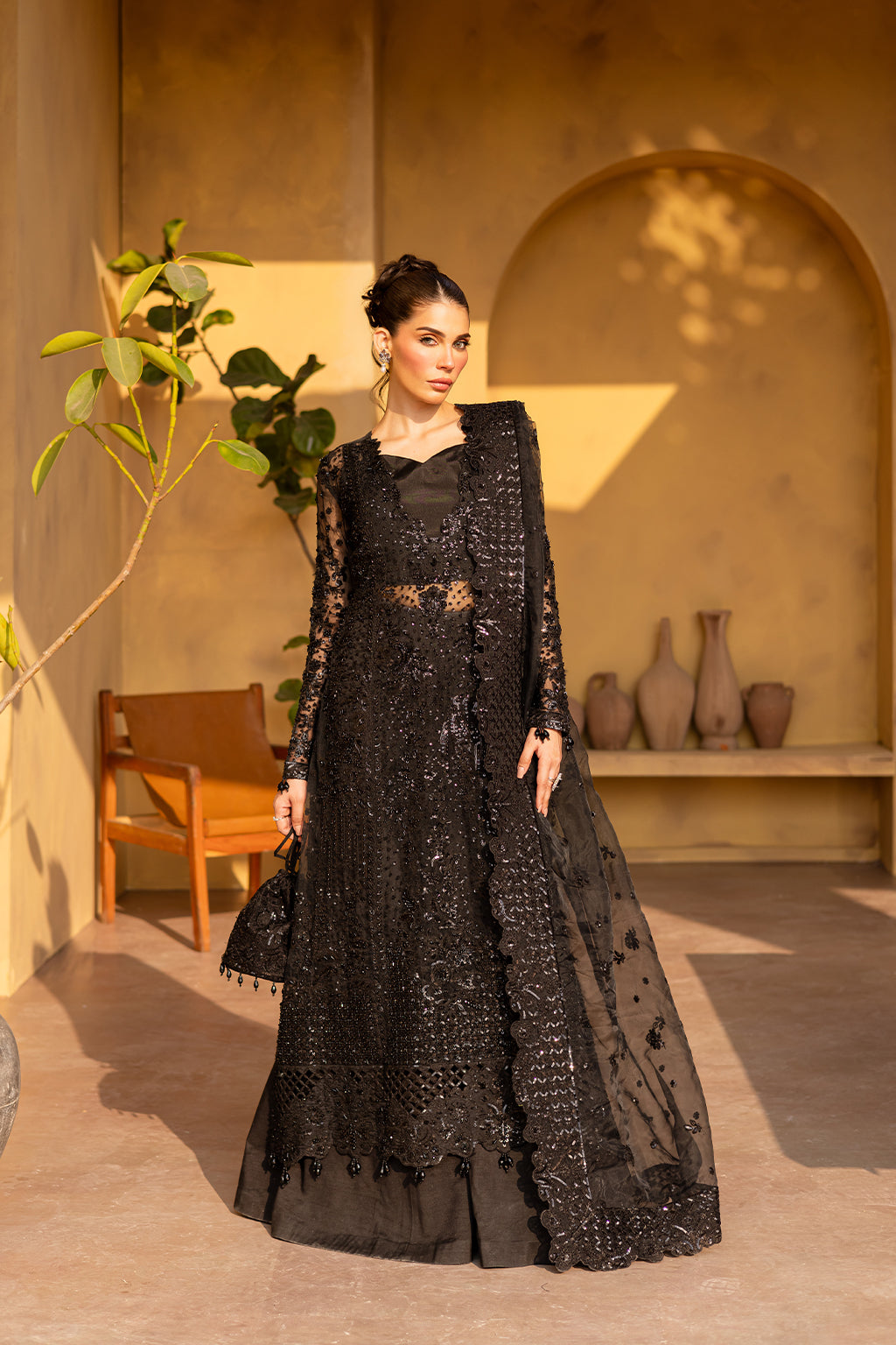 Emaan Adeel I Regalia Luxury Formals I VELVRA - Pakistani Designer Dress - by Emaan Adeel - Type : Ladies Clothes - 100% Original at Saira Sultan