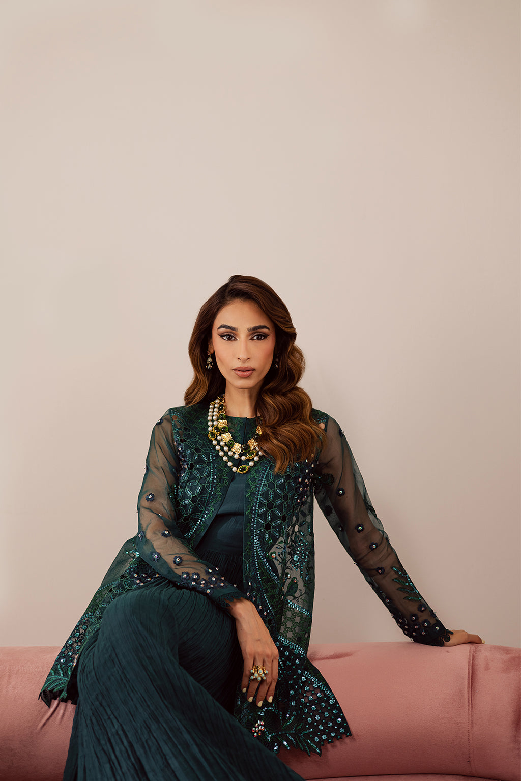 Vanya | Power Palettes | PP-07 - Pakistani Designer Dress - by Vanya - Type : Ladies Clothes - 100% Original at Saira Sultan