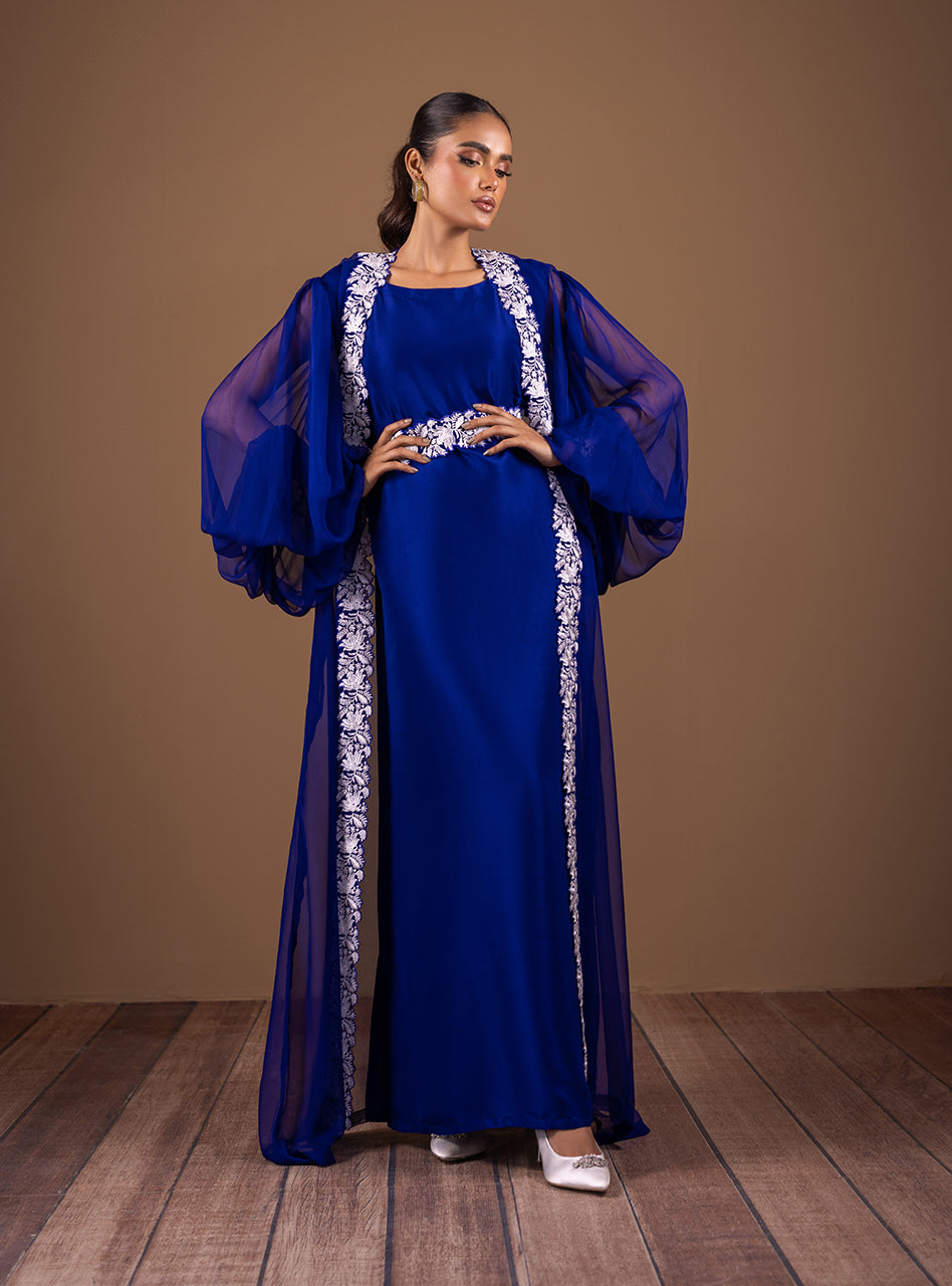 Zainab Chottani | Semi Formals | CARIBBEAN FLOW - Pakistani Designer Dress - by Zainab Chottani | Type: Formal - 100% Original at Saira Sultan