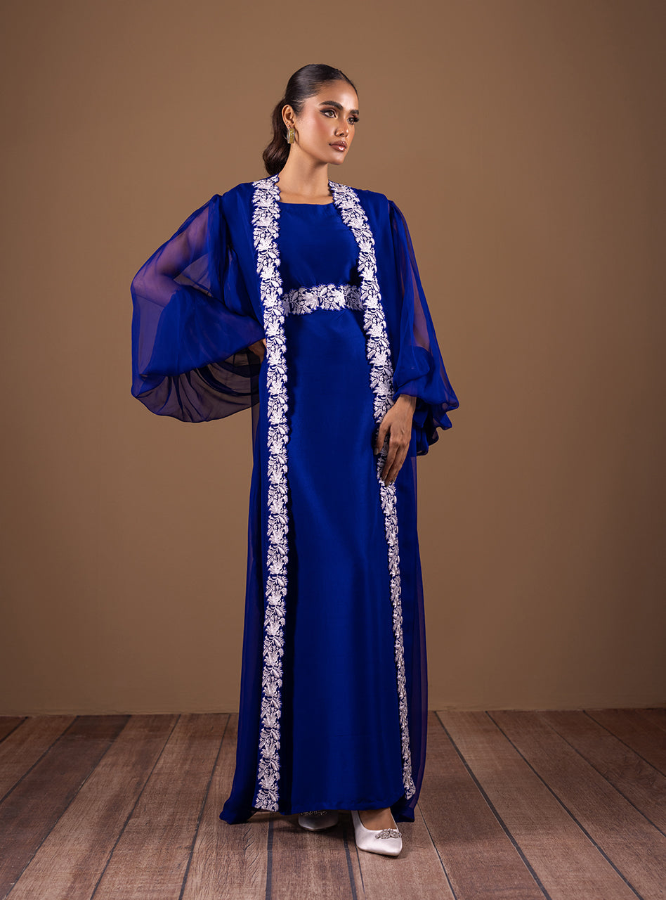 Zainab Chottani | Semi Formals | CARIBBEAN FLOW - Pakistani Designer Dress - by Zainab Chottani | Type: Formal - 100% Original at Saira Sultan