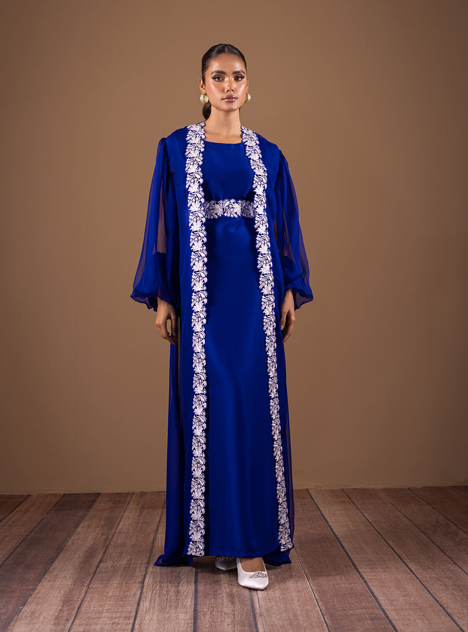 Zainab Chottani | Semi Formals | CARIBBEAN FLOW - Pakistani Designer Dress - by Zainab Chottani | Type: Formal - 100% Original at Saira Sultan