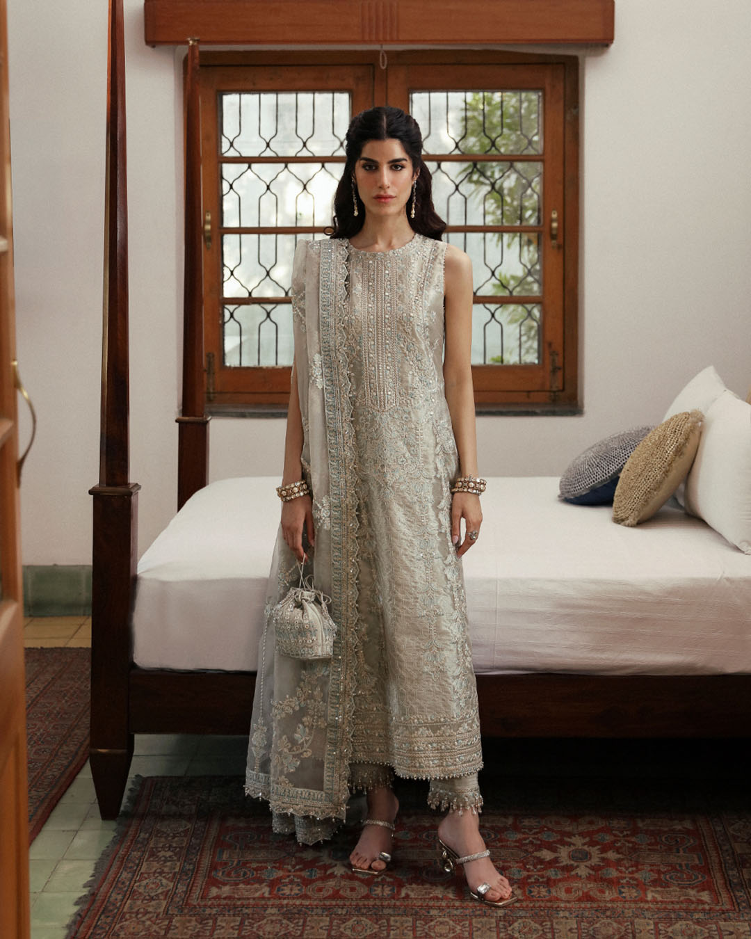 Faiza Saqlain | Mehermah Luxe Formals | Damaris - Pakistani Designer Dress - by Faiza Saqlain | Type: Formal - 100% Original at Saira Sultan