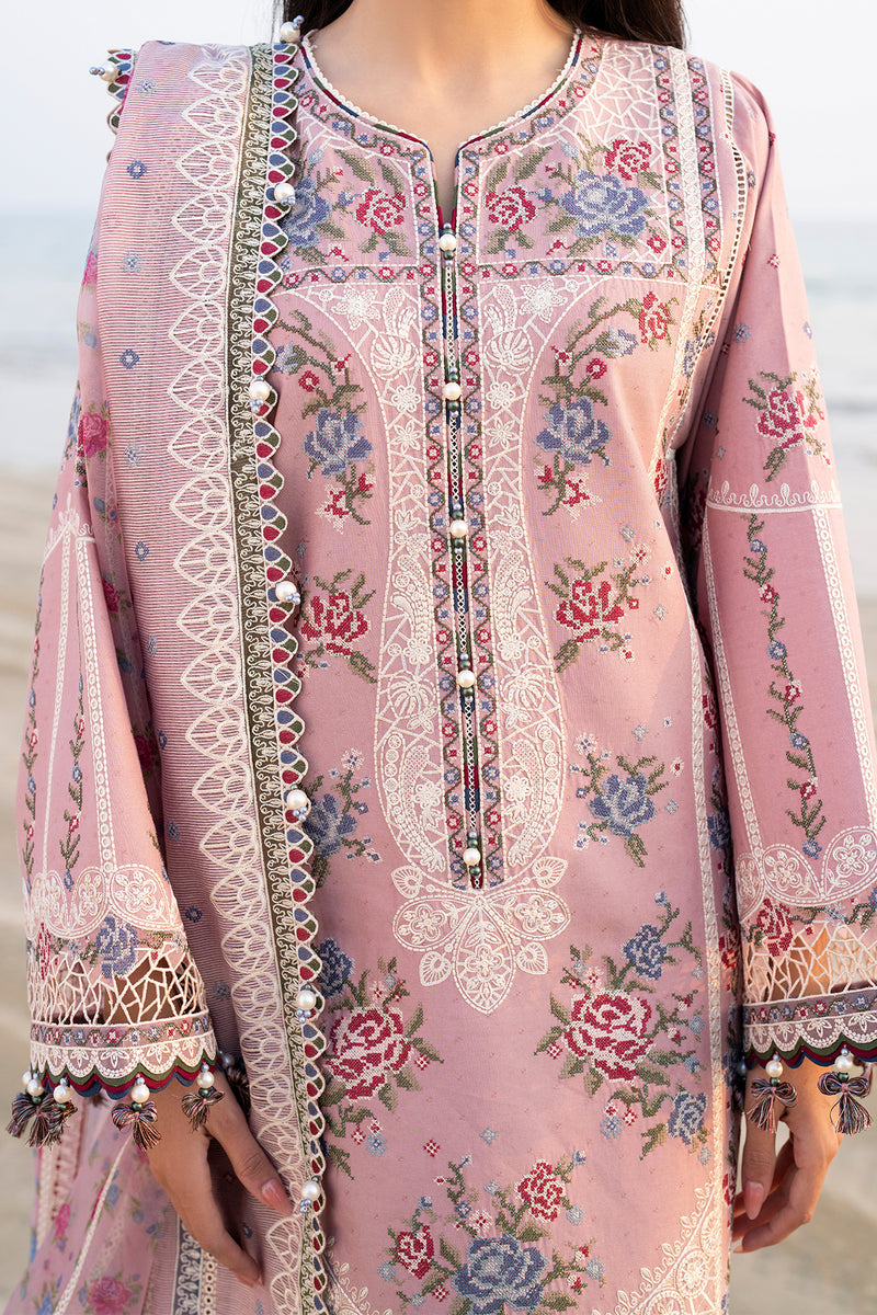 Jazmin | Shahkaar Luxury Lawn 25 | SL25-D2 XL Brownish Pink Lawn