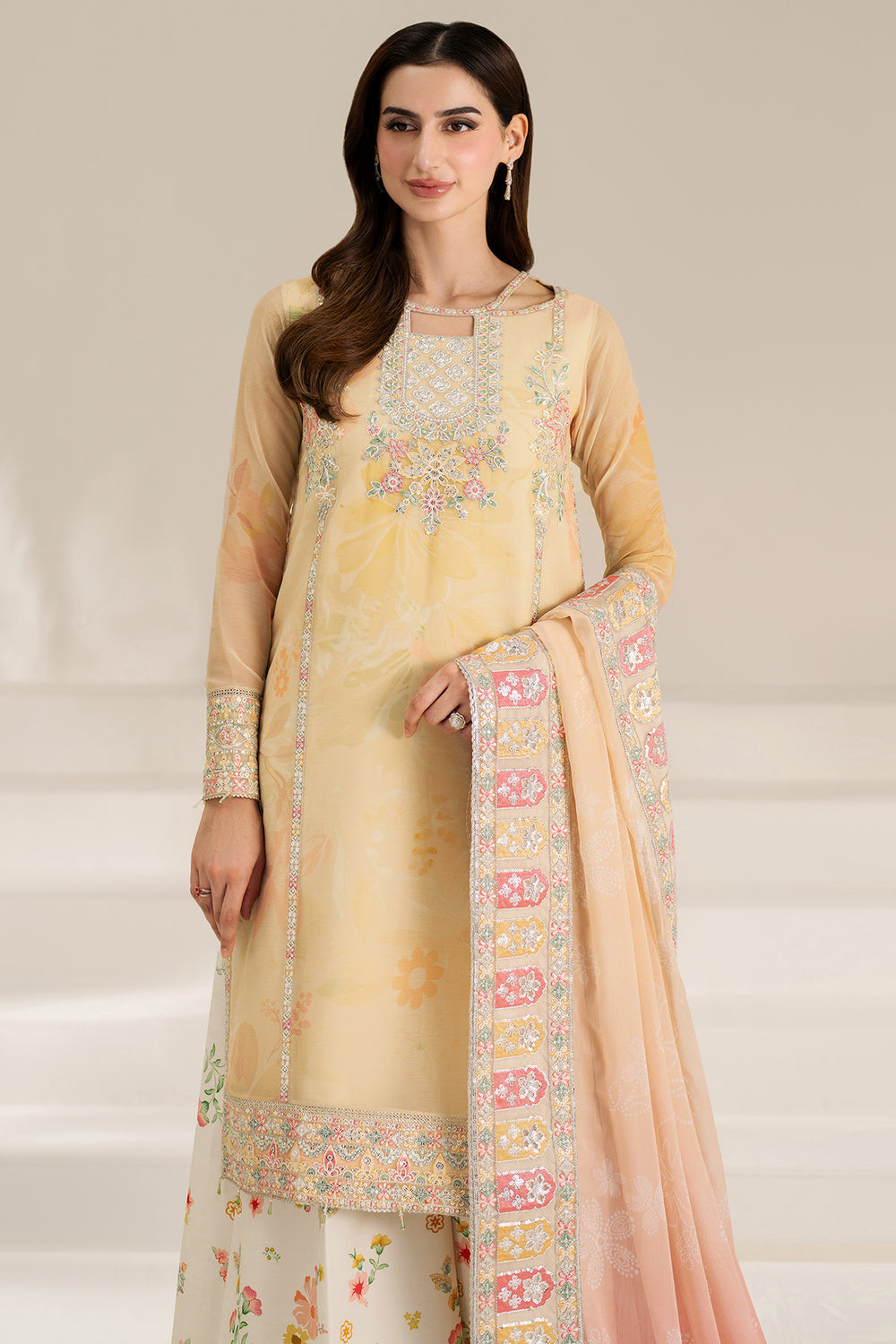 Farasha | Fiorella Formals | Floral Ray - Pakistani Designer Dress - by Farasha - Type : Ladies Clothes - 100% Original at Saira Sultan