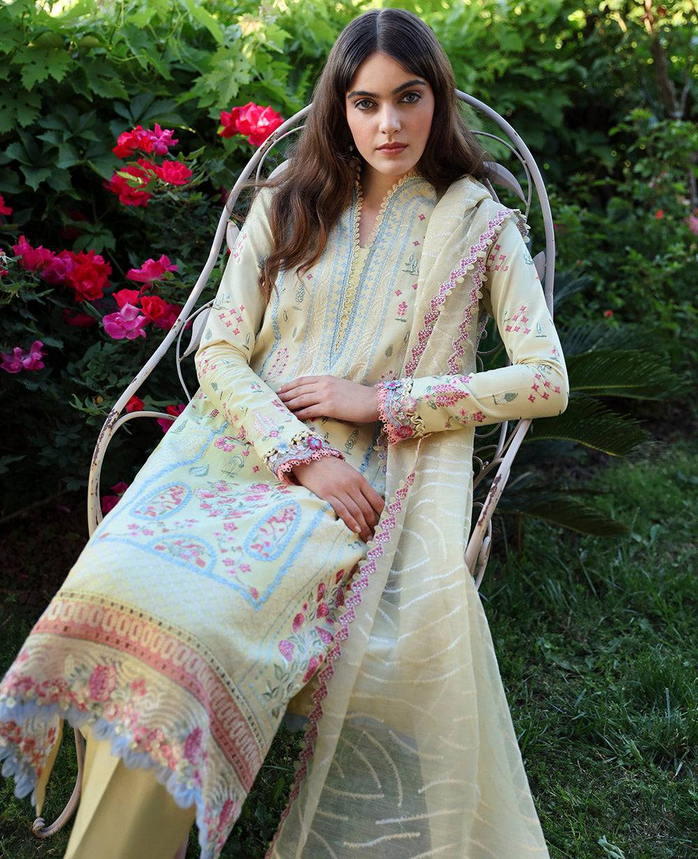 Republic Womenswear | Aylin Summer Lawn 24 | Ezel (D7-B) - Pakistani Designer Dress - by Republic Womenswear | Type: Luxury - 100% Original at Saira Sultan