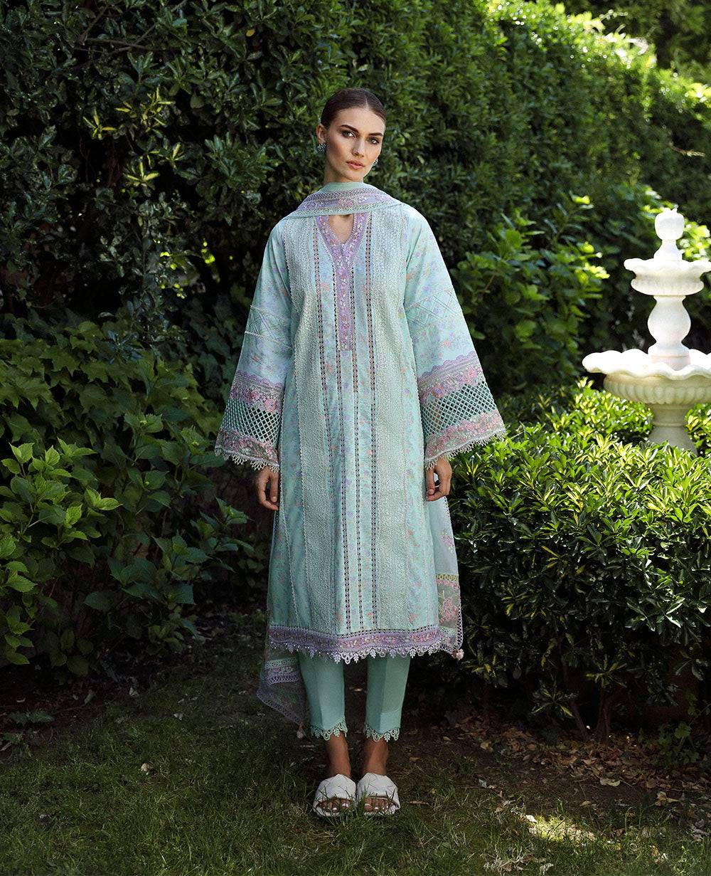 Republic Womenswear | Aylin Summer Lawn 24 | Rosa (D8-A) - Pakistani Designer Dress - by Republic Womenswear | Type: Luxury - 100% Original at Saira Sultan