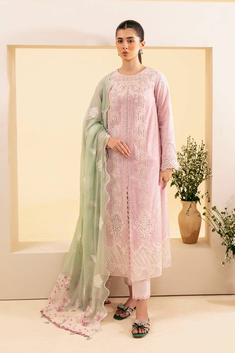 Qalamkar | Qlinekari Luxury Lawn | SQ-02 ASEMA - Pakistani Designer Dress - by Qalamkar | Type: Luxury - 100% Original at Saira Sultan