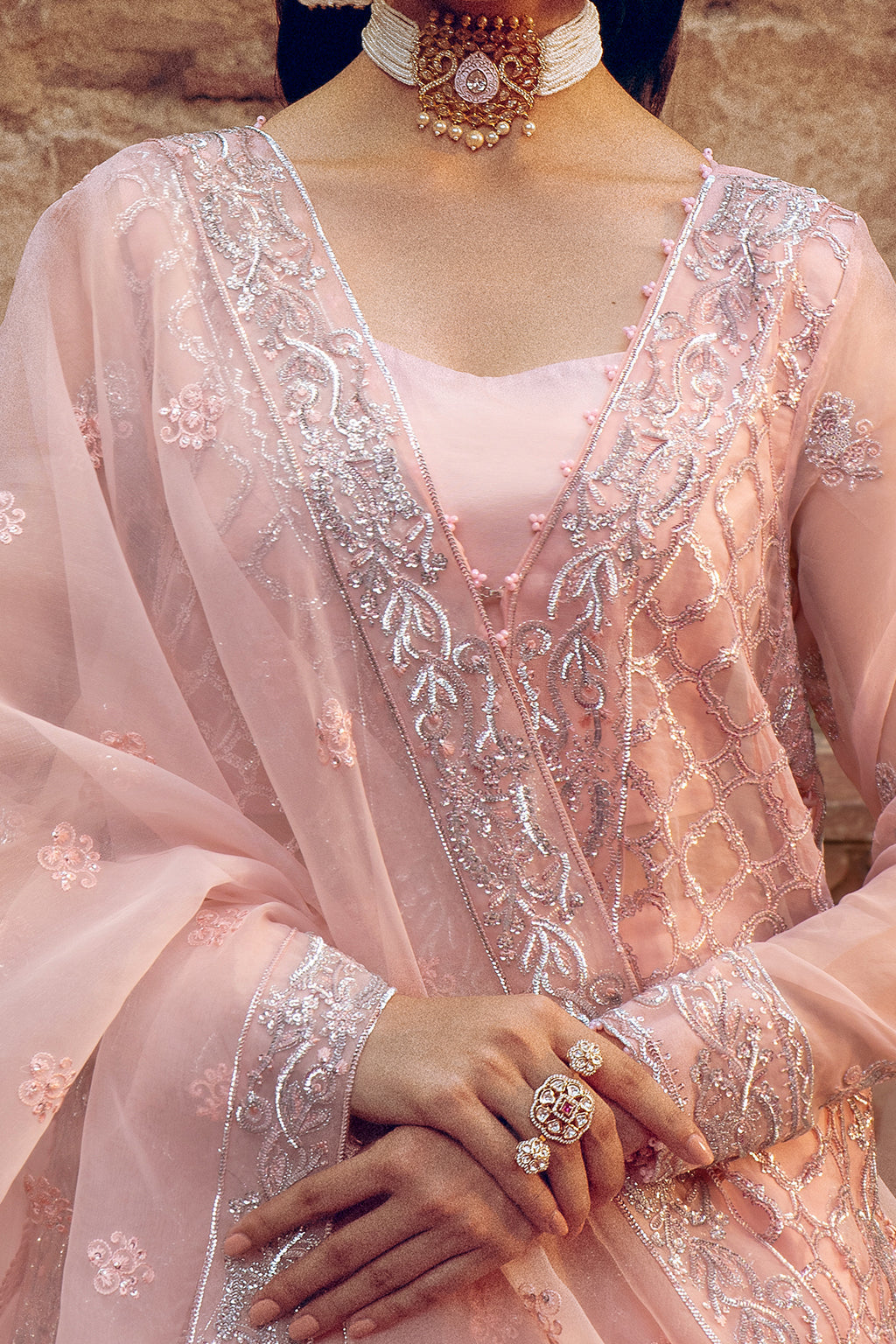 Vanya | Celestia Wedding Formals | CS-07 - Pakistani Designer Dress - by Vanya | Type: Bridal - 100% Original at Saira Sultan