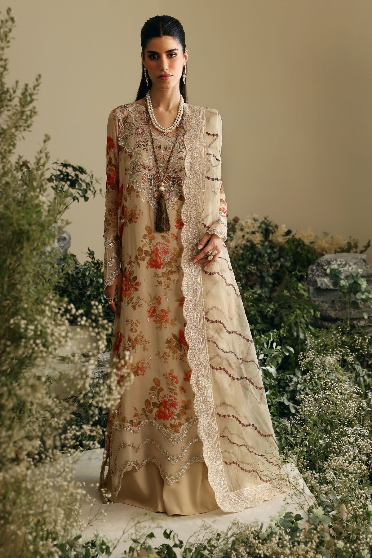 Nureh | Amaya Formals | AM-06 - Pakistani Designer Dress - by Nureh | Type: Formal - 100% Original at Saira Sultan