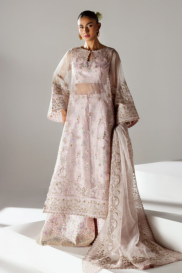 Saffron | Scintilla Formals | Chiffon Mist XS Off White Organza