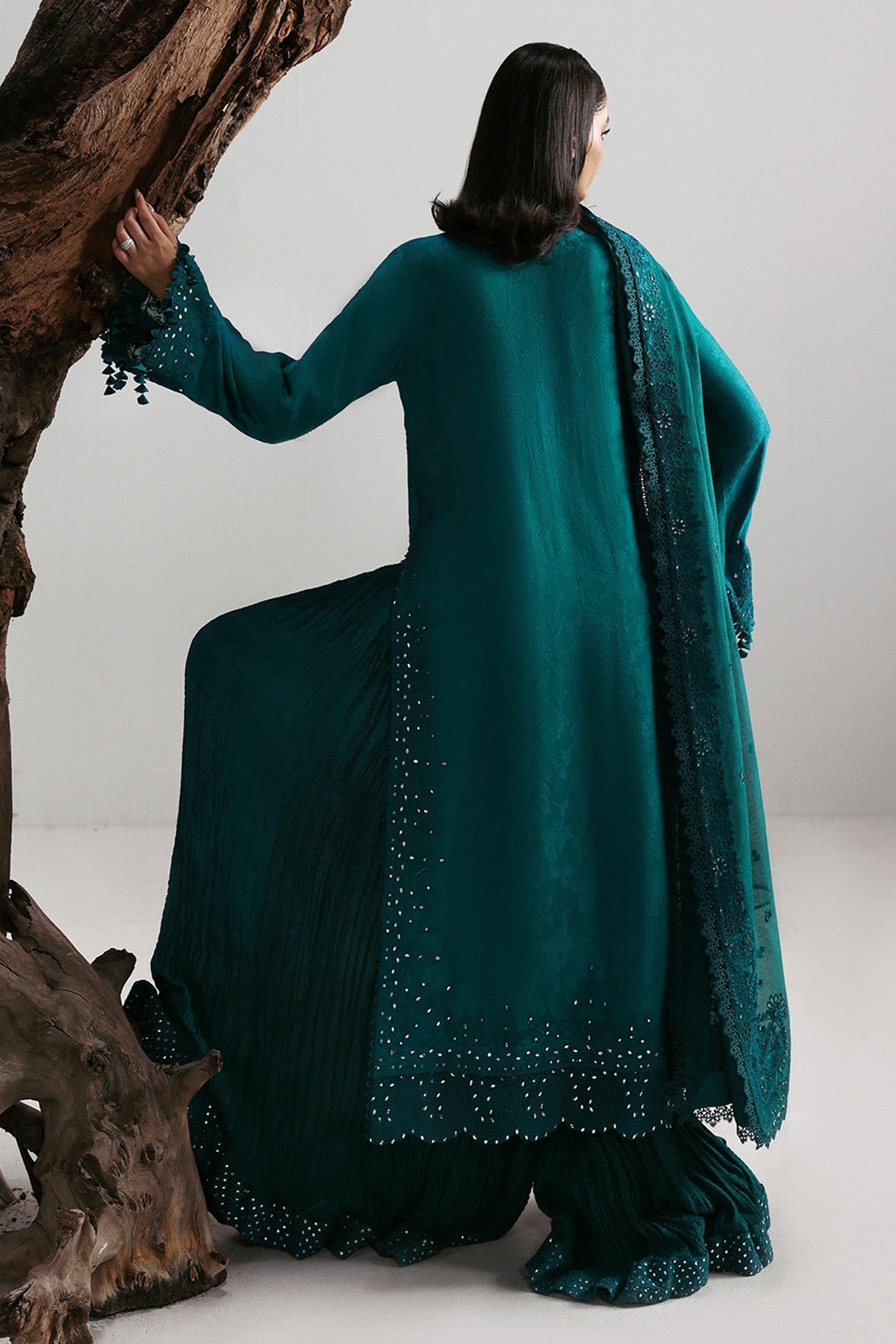 Afrozeh | Slate Ready to Wear | Valentena - Pakistani Designer Dress - by Afrozeh - Type : Ladies Clothes - 100% Original at Saira Sultan