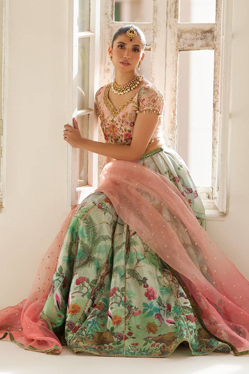Mina Hassan | Formal Dholki Collection | Fayruz - Pakistani Designer Dress - by Mina Hassan | Type: Ladies Clothes - 100% Original at Saira Sultan