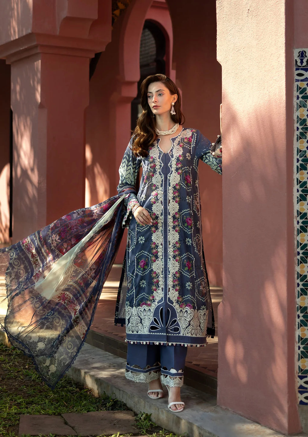 Elaf Premium | Signature 25 | ETS-04A SYLVIE XS Blue Gray Lawn