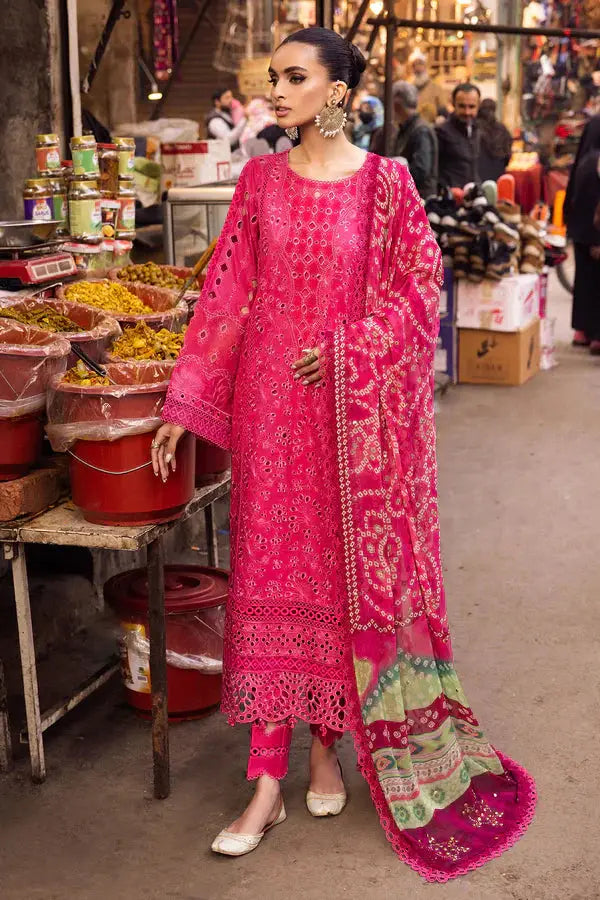Nureh | Bazaar Lawn | NS-128 - Pakistani Designer Dress - by Nureh | Type: Luxury - 100% Original at Saira Sultan