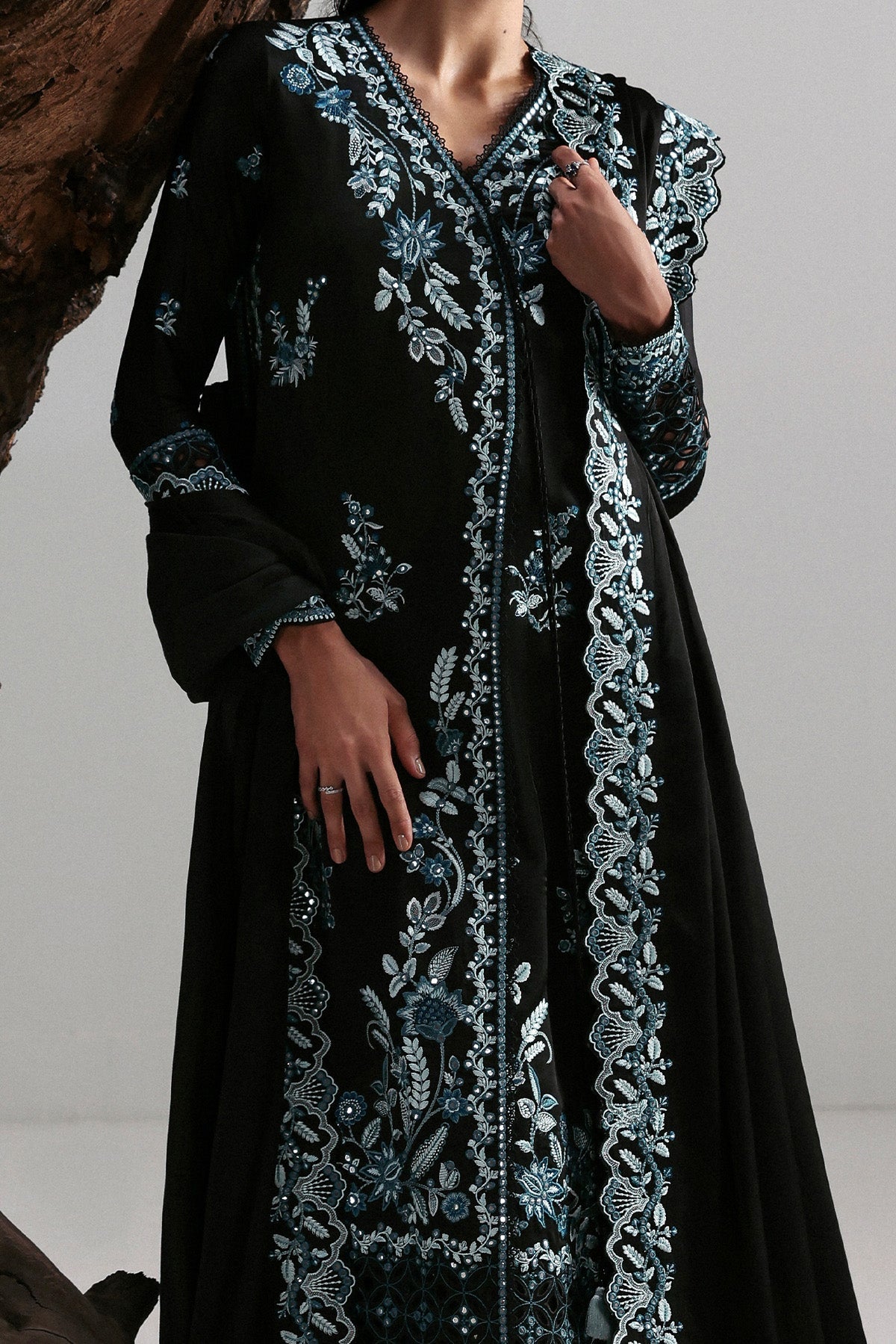 Afrozeh | Slate Ready to Wear | Rhylen - Pakistani Designer Dress - by Afrozeh - Type : Ladies Clothes - 100% Original at Saira Sultan