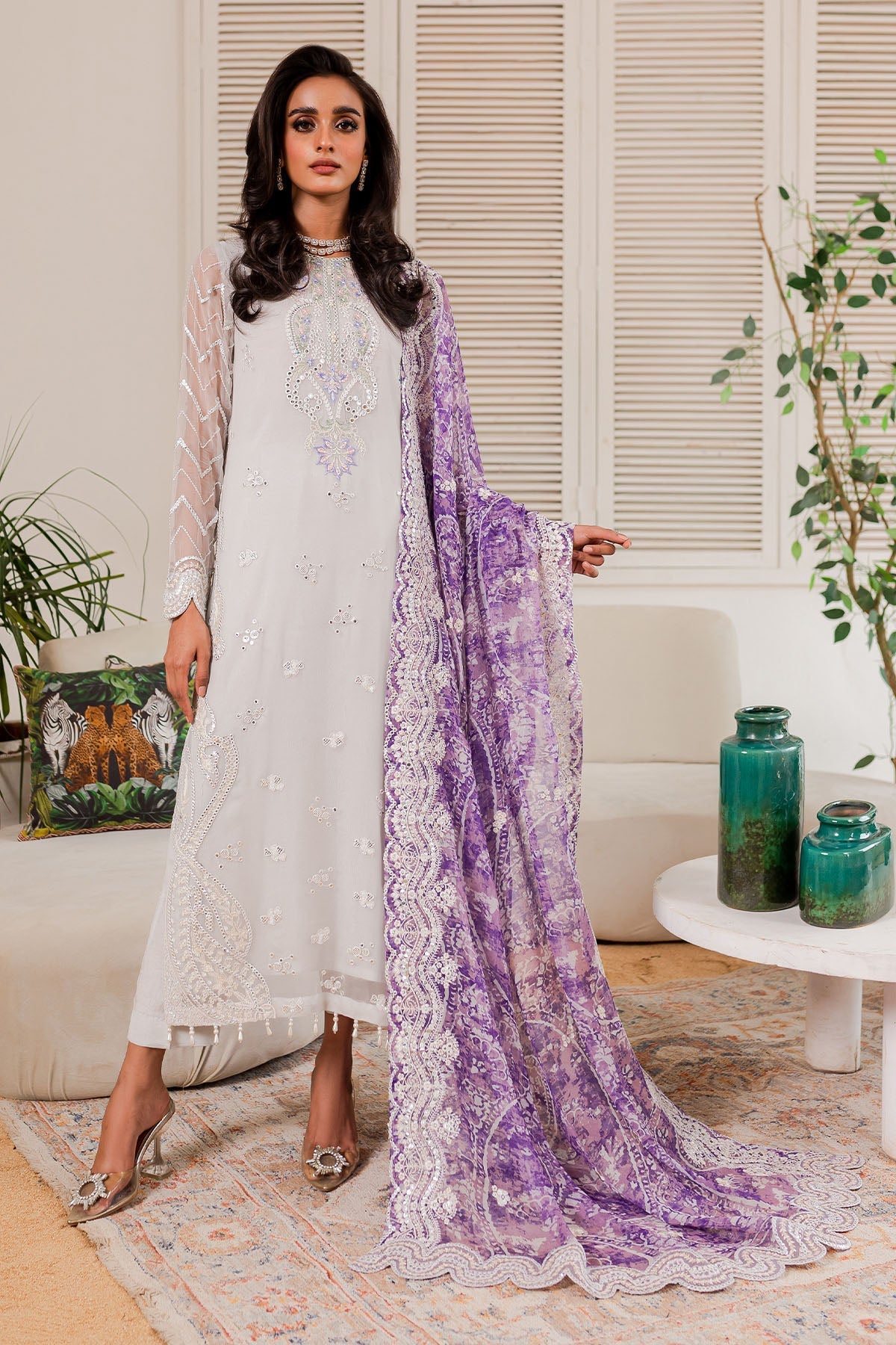 Nureh | Fancy Formals | NP-397 - Pakistani Designer Dress - by Nureh - Type : Ladies Clothes - 100% Original at Saira Sultan