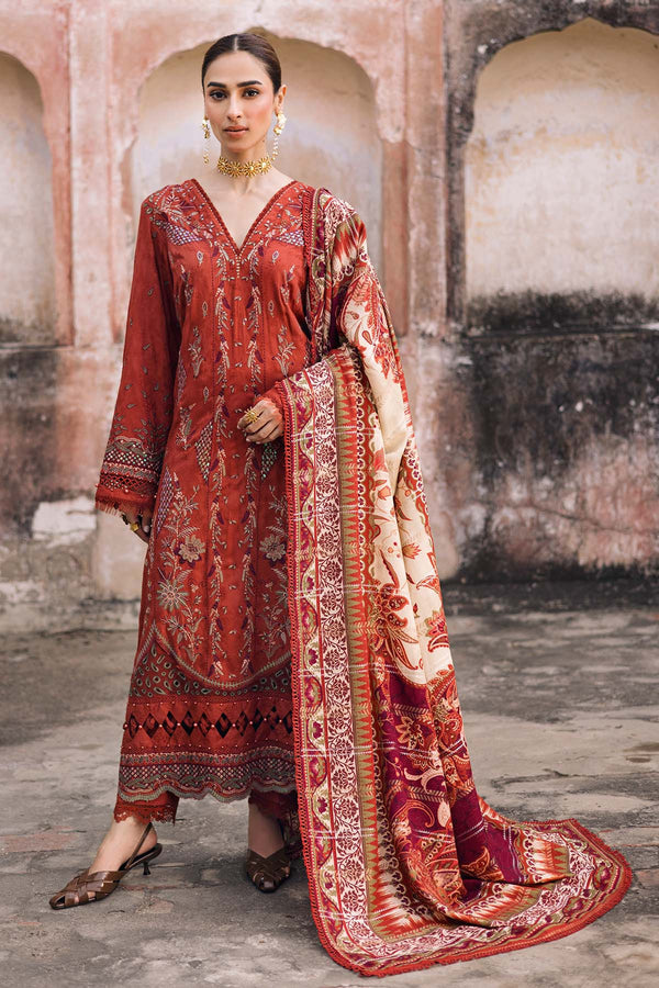 Nureh | Maya Linen 25 | NW-105 - Pakistani Designer Dress - by Nureh - Type : Ladies Clothes - 100% Original at Saira Sultan